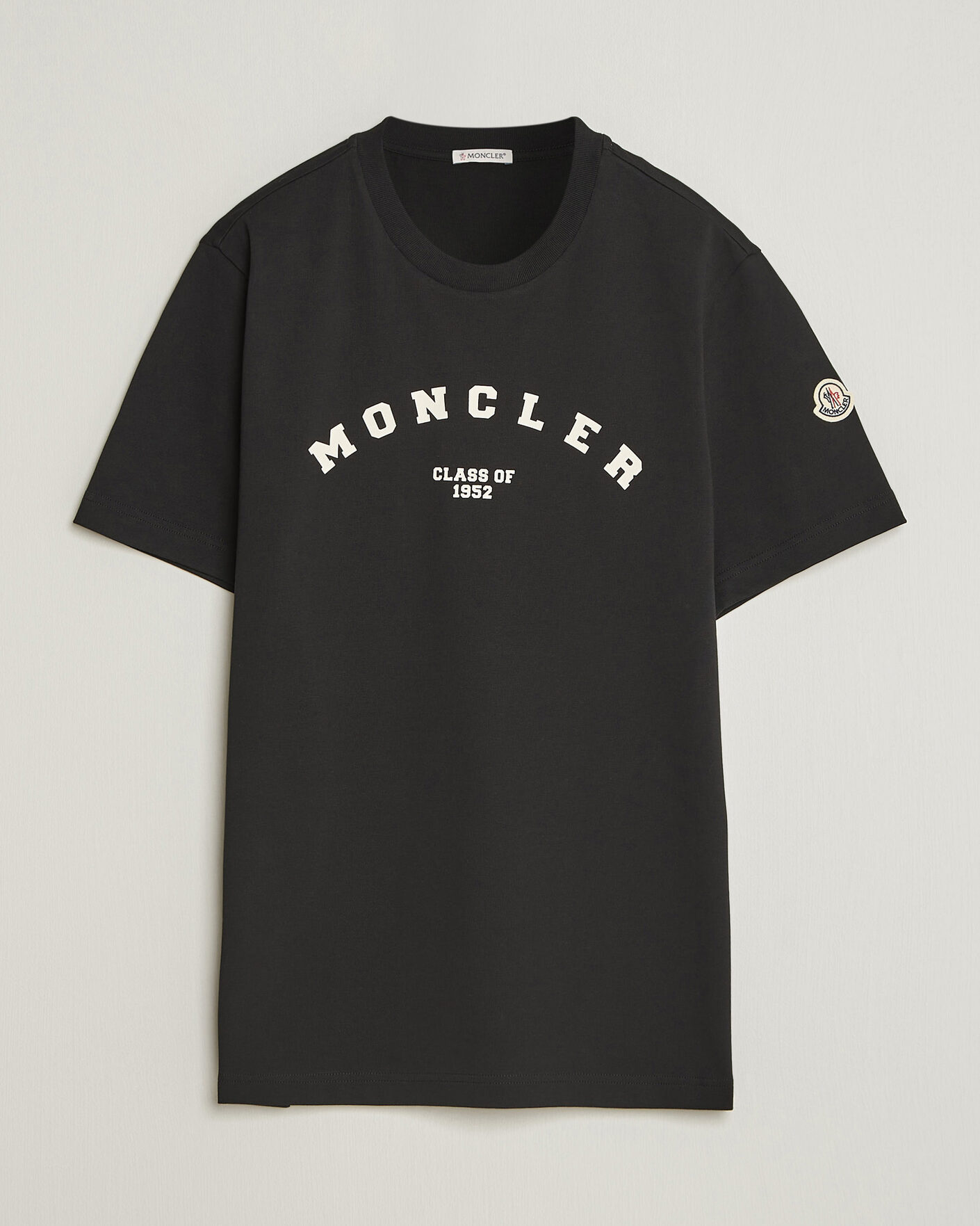 Homme | T-shirts | Moncler | College Logo T-Shirt Black