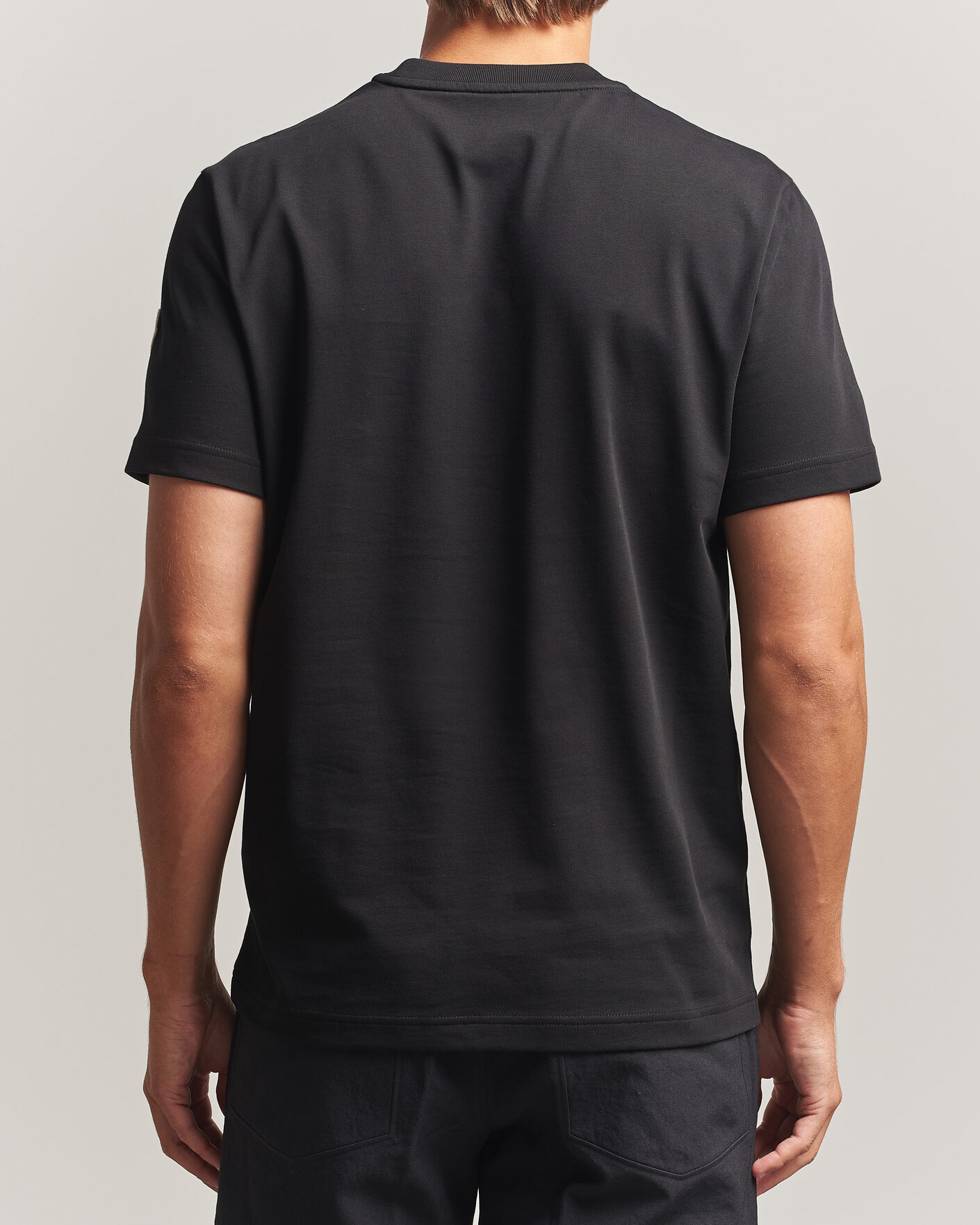 Homme | T-shirts | Moncler | College Logo T-Shirt Black
