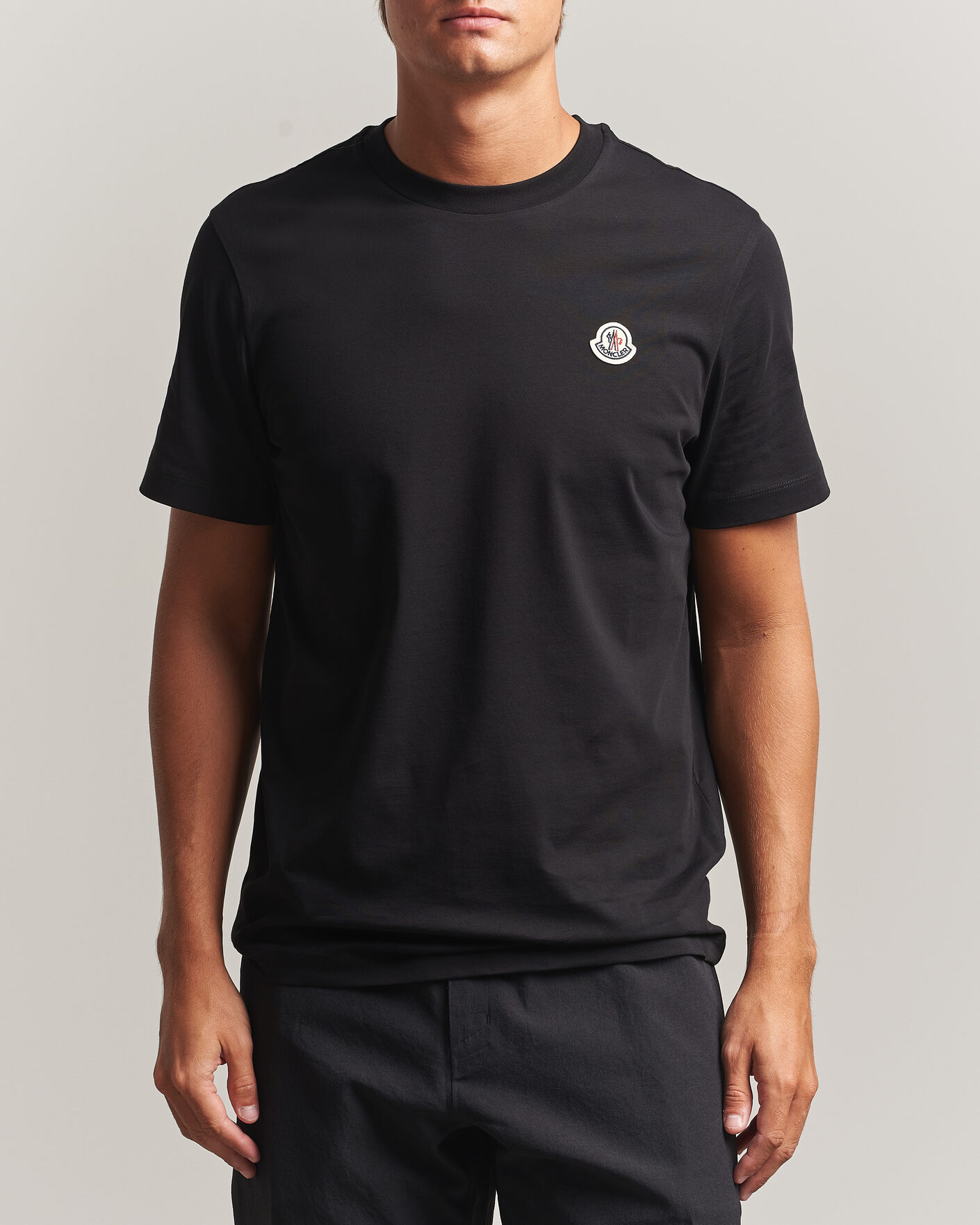 Homme | T-shirts | Moncler | 3-Pack Logo T-Shirts Black
