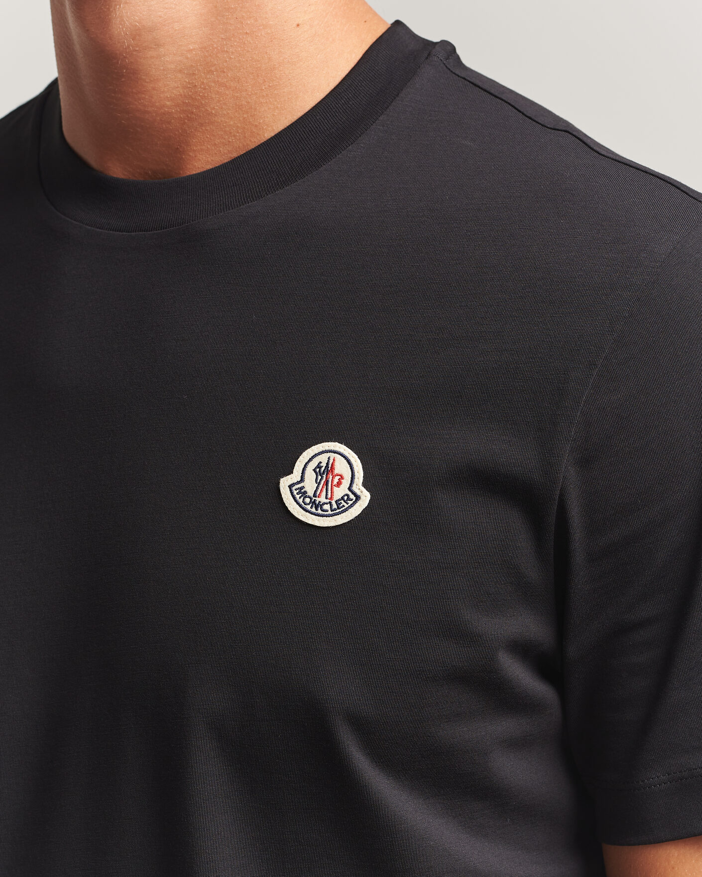 Homme | T-shirts | Moncler | 3-Pack Logo T-Shirts Black