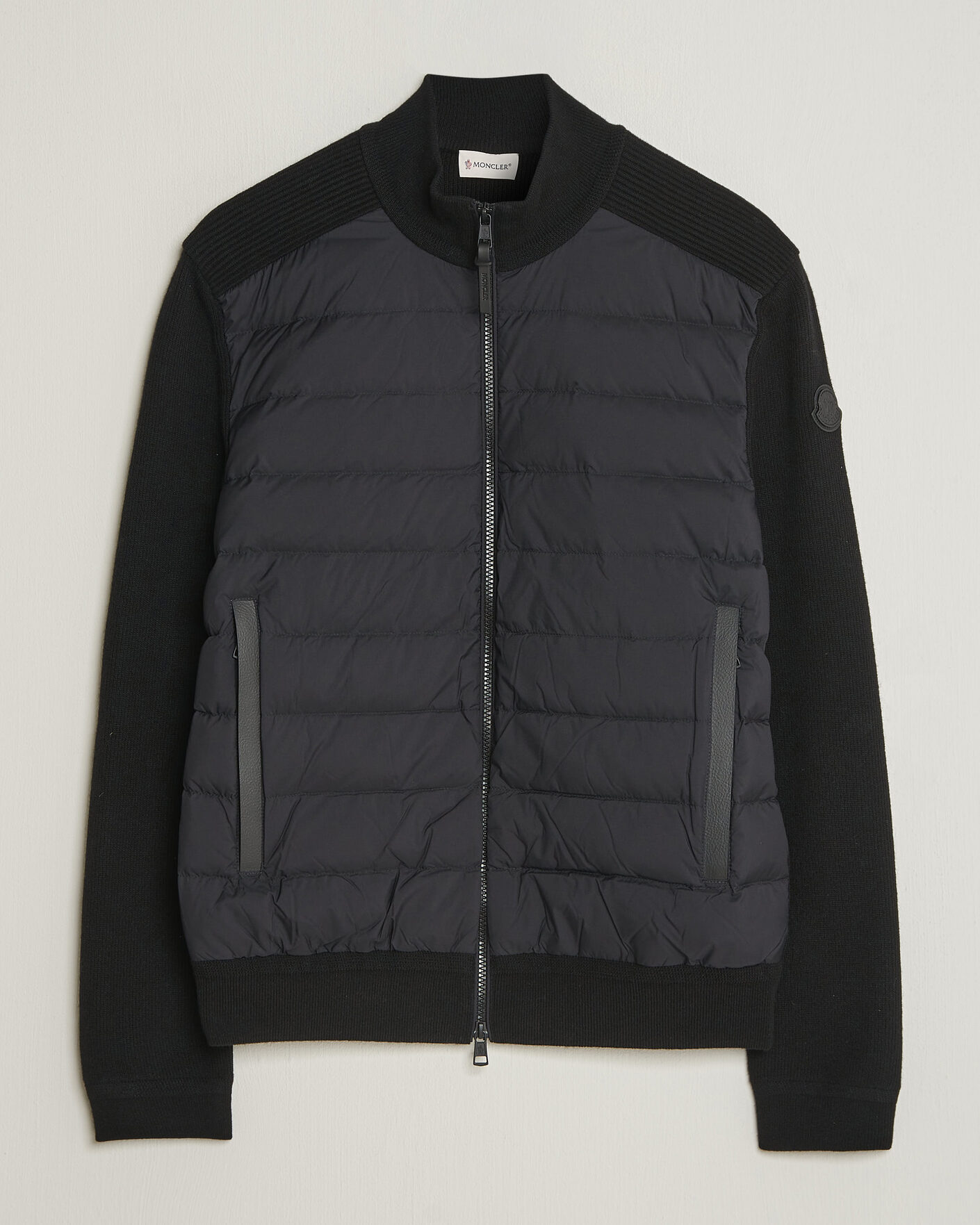 Homme | Manteaux Et Vestes | Moncler | Wool/Cashmere Hybrid Jacket Black