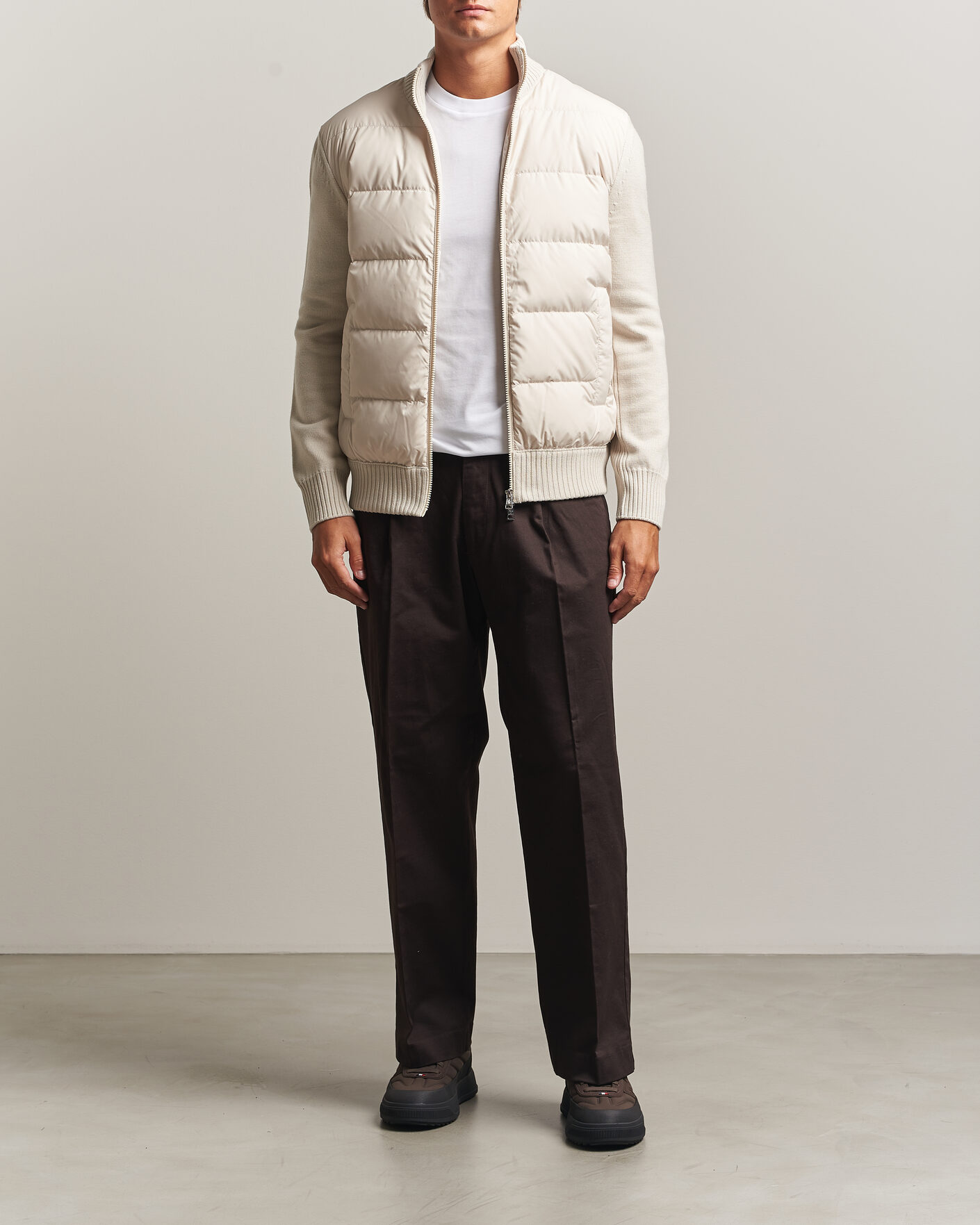 Homme | Manteaux Et Vestes | Moncler | Padded Hybrid Jacket Grey