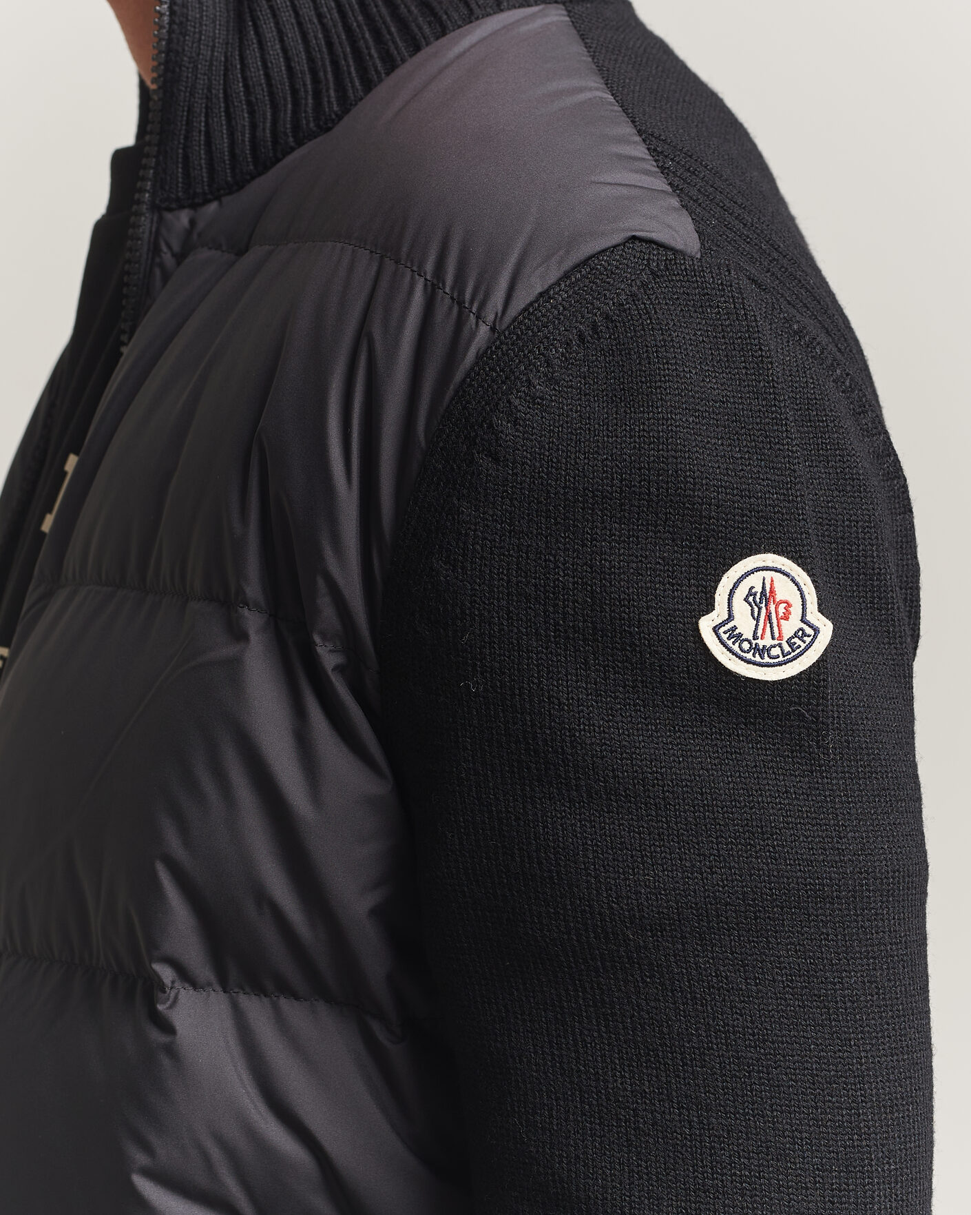 Homme | Manteaux Et Vestes | Moncler | Padded Hybrid Jacket Black