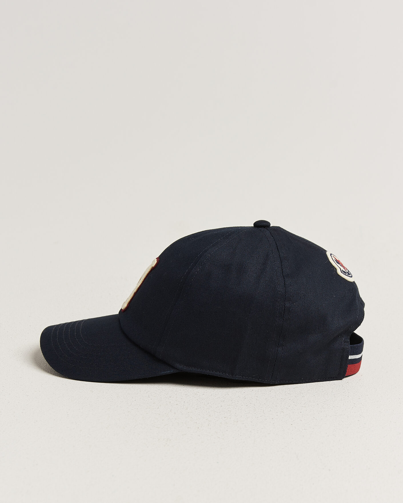 Homme | Bobs Et Casquettes | Moncler | College Logo Baseball Cap Navy