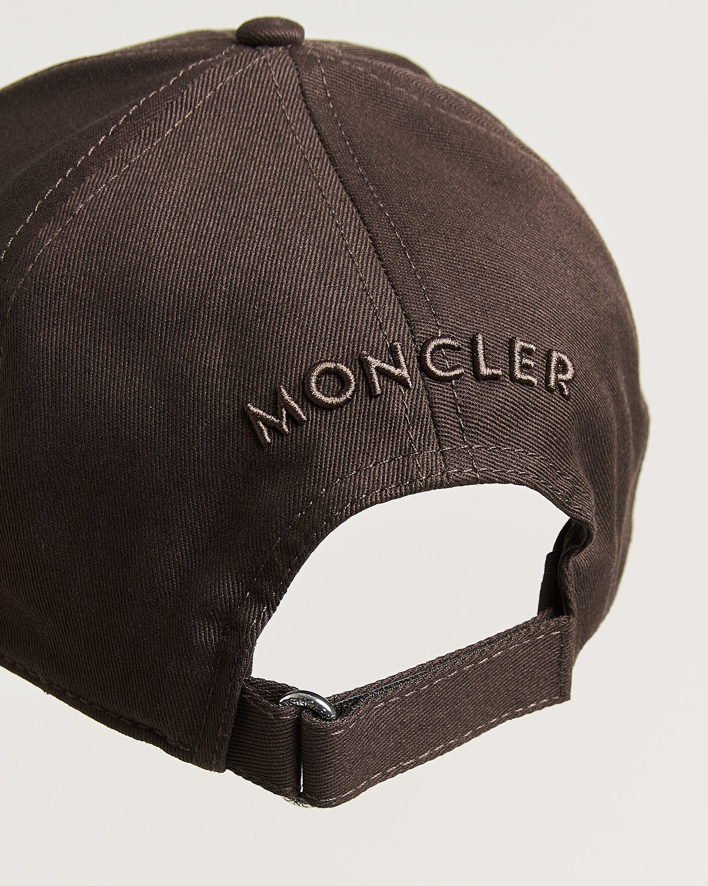 Homme | Bobs Et Casquettes | Moncler | Logo Baseball Cap Brown