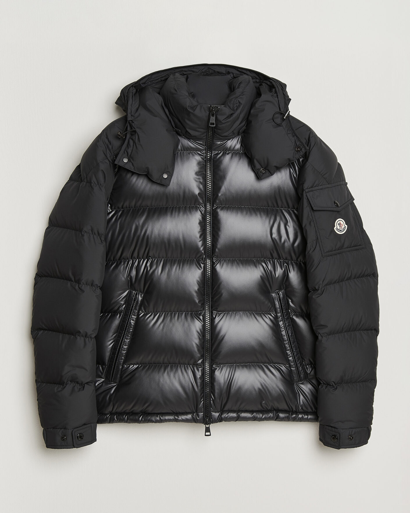 Homme | Manteaux Et Vestes | Moncler | Maya Bi-Material Jacket Black