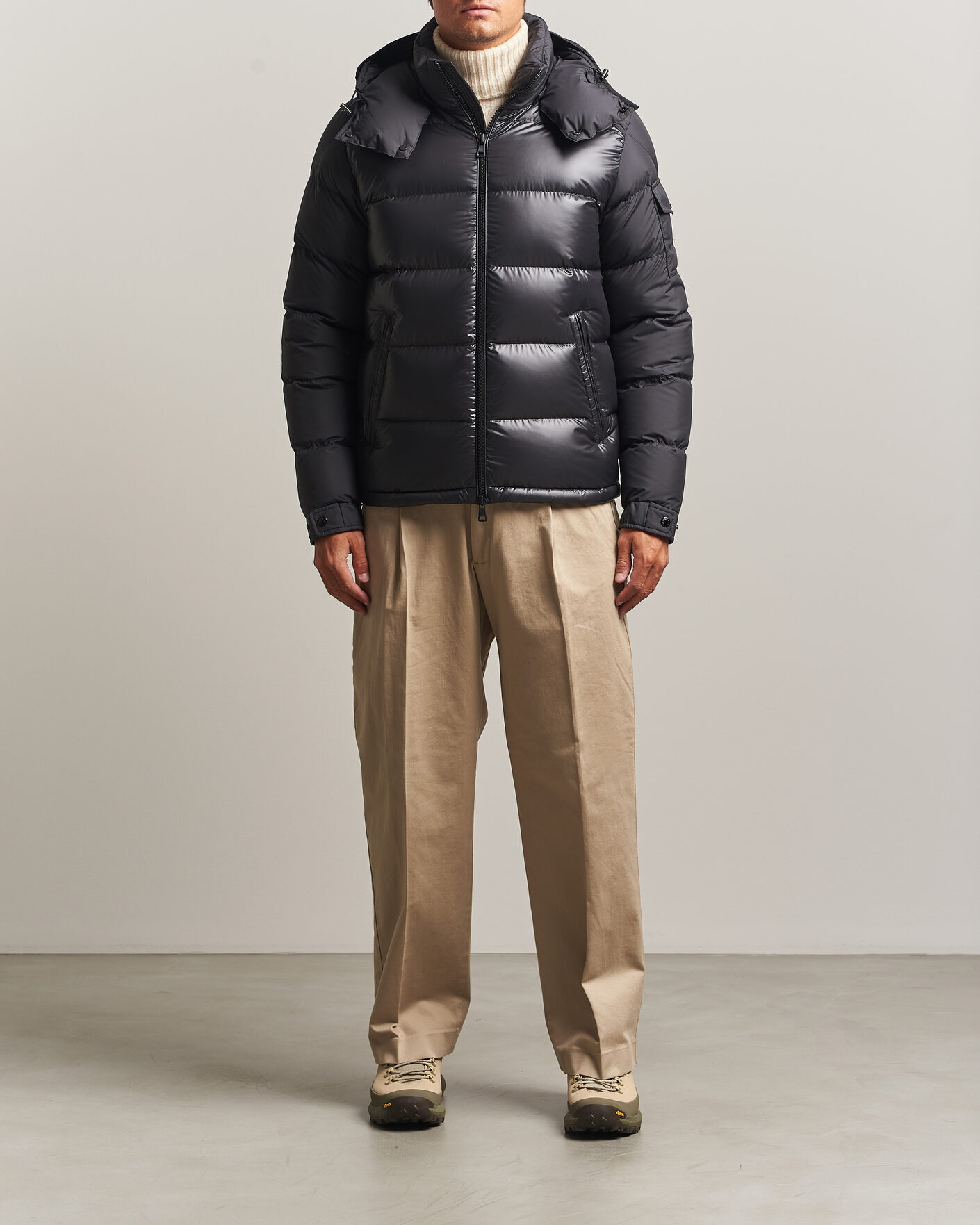 Homme | Manteaux Et Vestes | Moncler | Maya Bi-Material Jacket Black