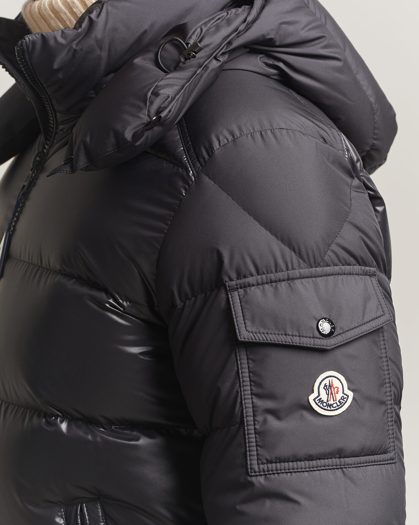 Homme | Manteaux Et Vestes | Moncler | Maya Bi-Material Jacket Black