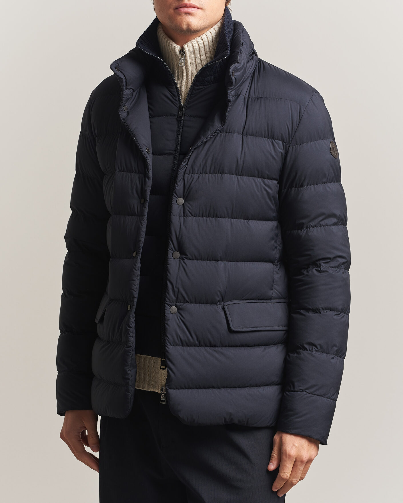 Homme | Manteaux Et Vestes | Moncler | Elarune Down Blazer Navy