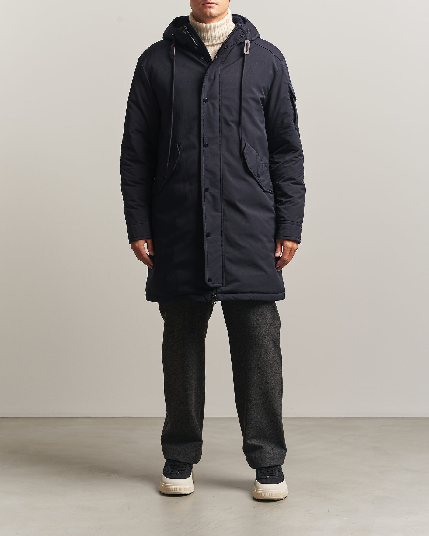 Homme | Manteaux Et Vestes | Moncler | Nahan Parka Navy
