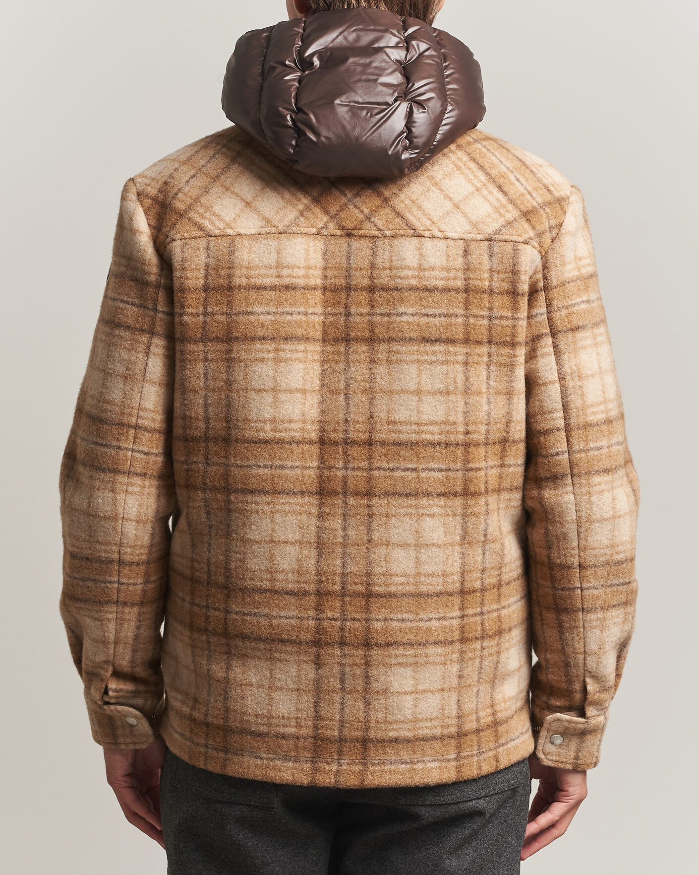 Homme | Manteaux Et Vestes | Moncler | Nyvalin Shirt Jacket Brown Check