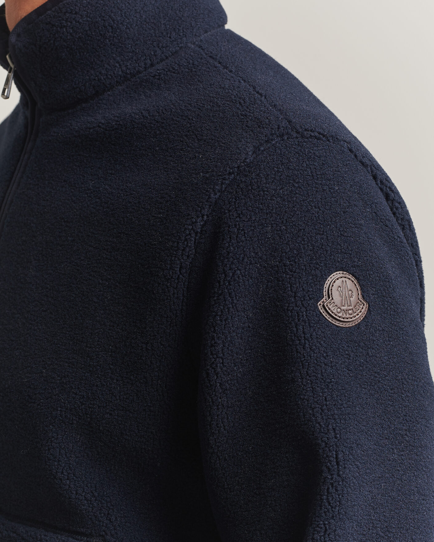 Homme | Pulls Et Tricots | Moncler | Full Zip Fleece  Navy