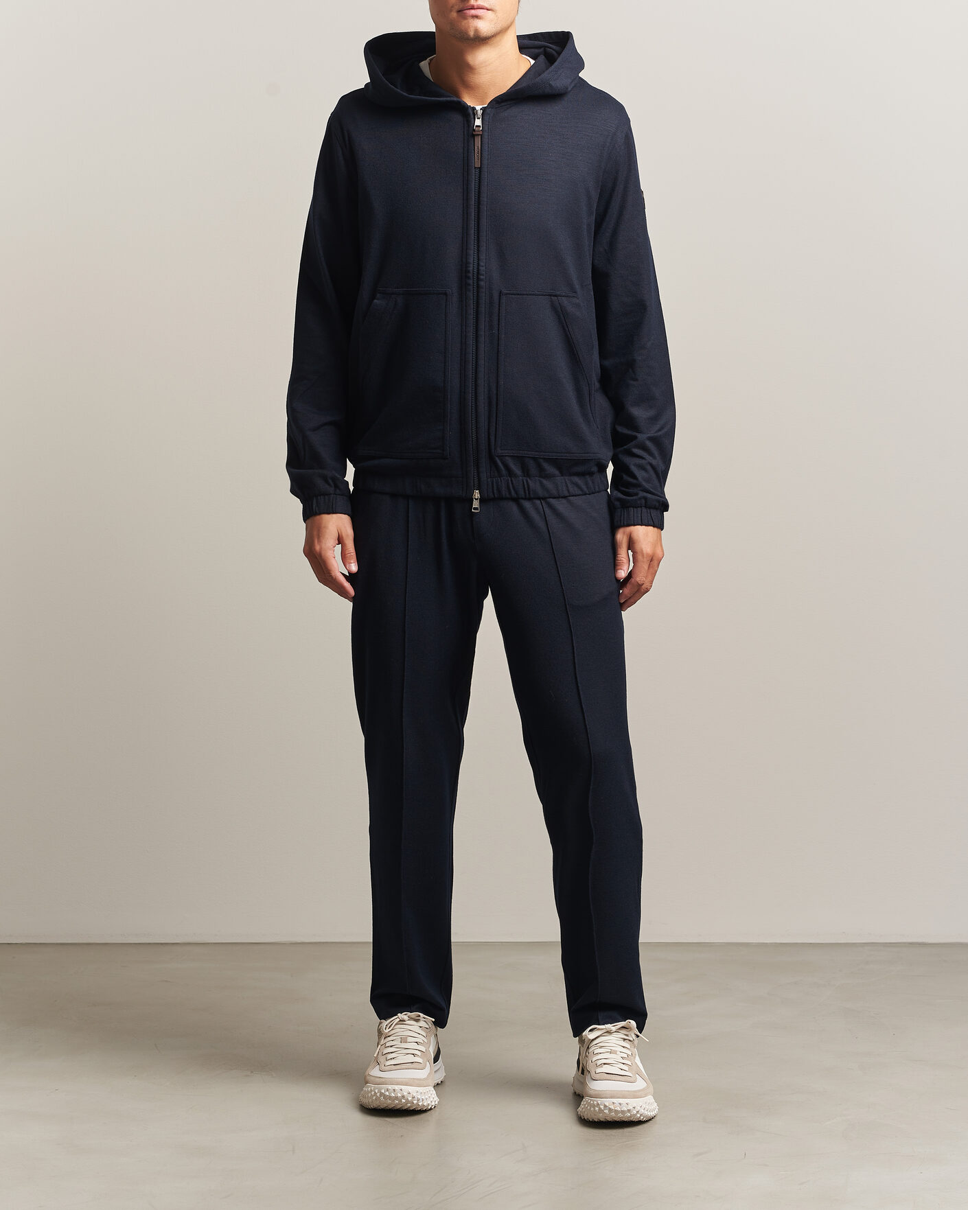 Homme | Pantalons | Moncler | Flannel Joggers Navy