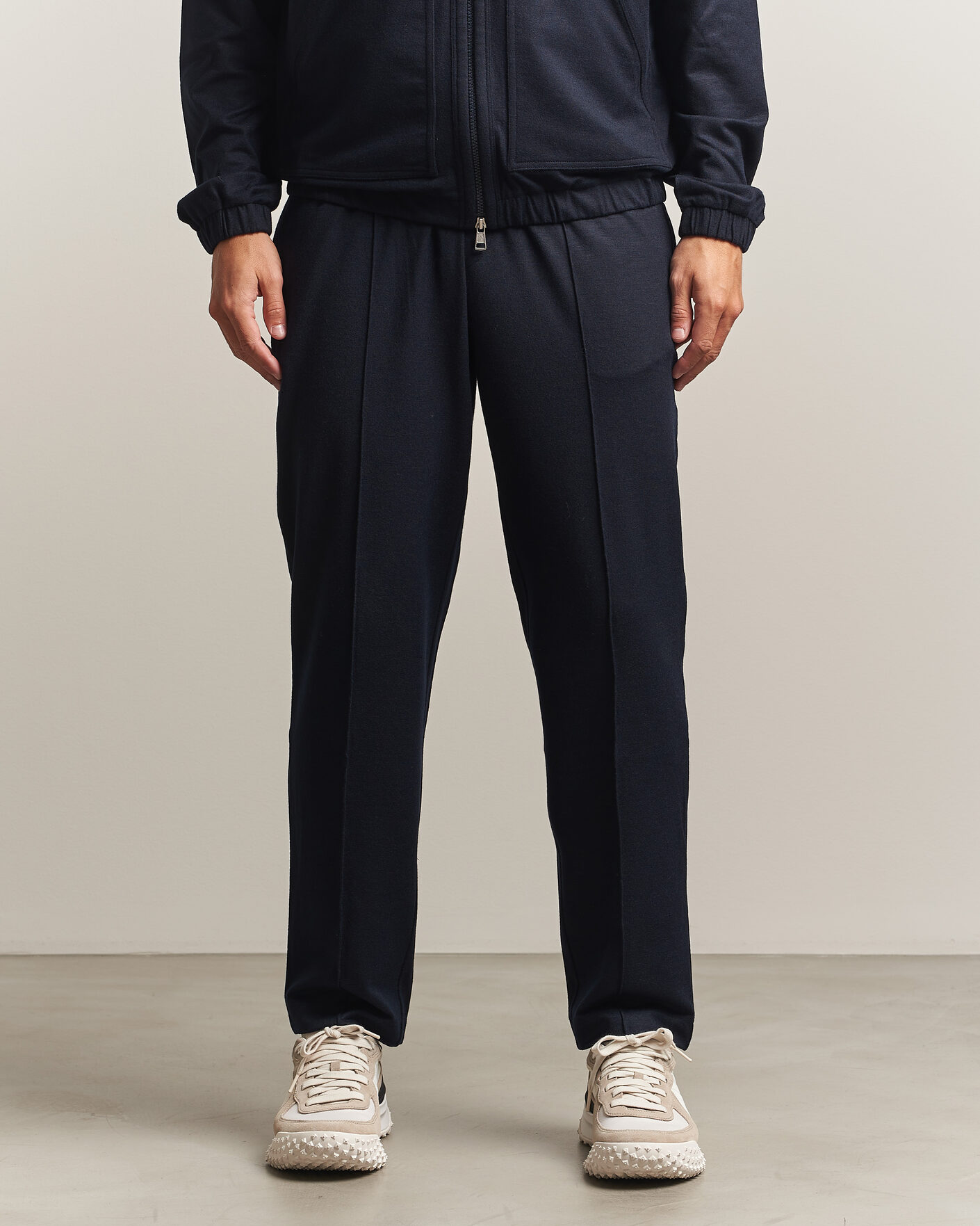 Homme | Pantalons | Moncler | Flannel Joggers Navy