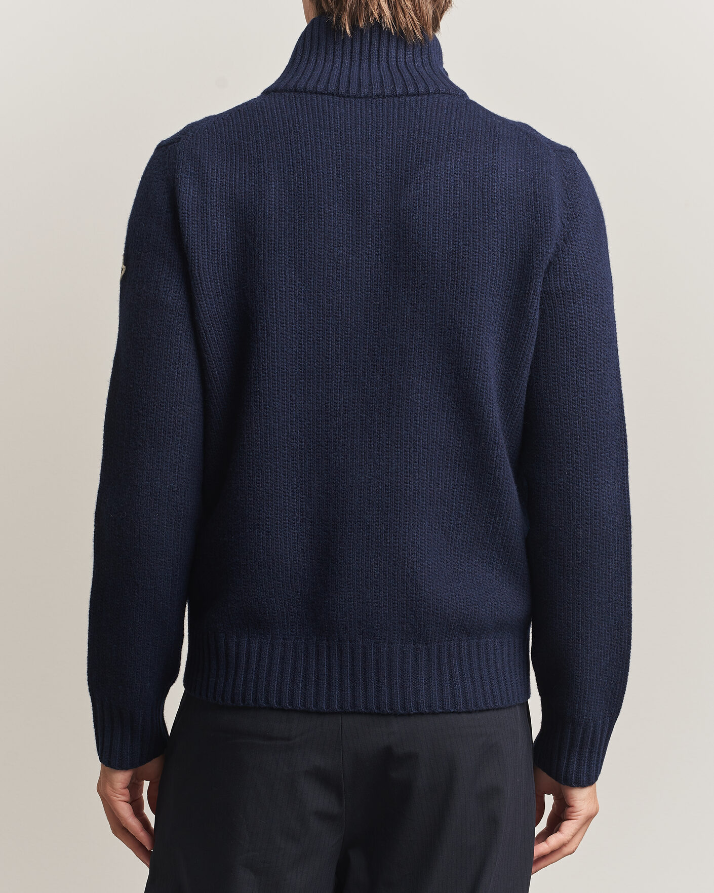 Homme | Pulls Et Tricots | Moncler | Full Zip Cardigan Navy