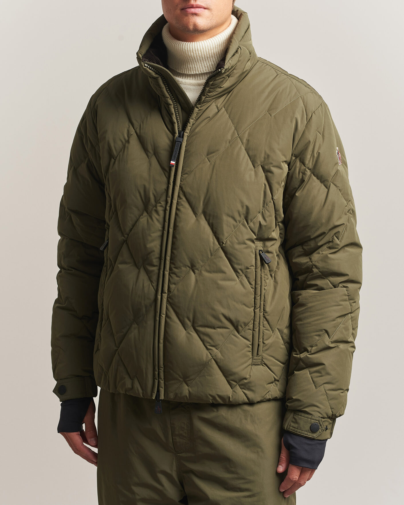 Homme | Manteaux Et Vestes | Moncler Grenoble | Bramas Quilted Jacket Olive