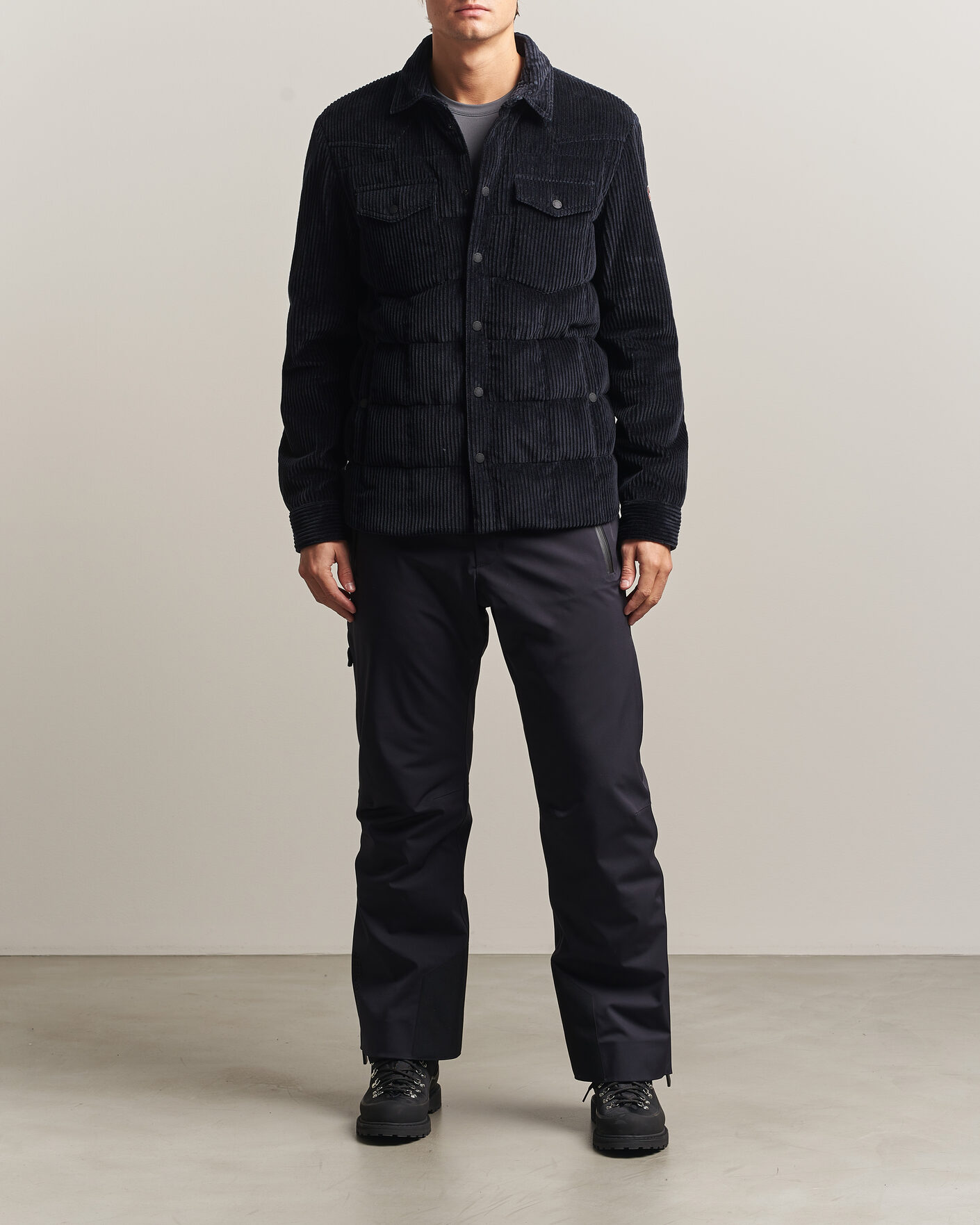 Homme | Manteaux Et Vestes | Moncler Grenoble | Gelt Corduroy Shirt Jacket Navy