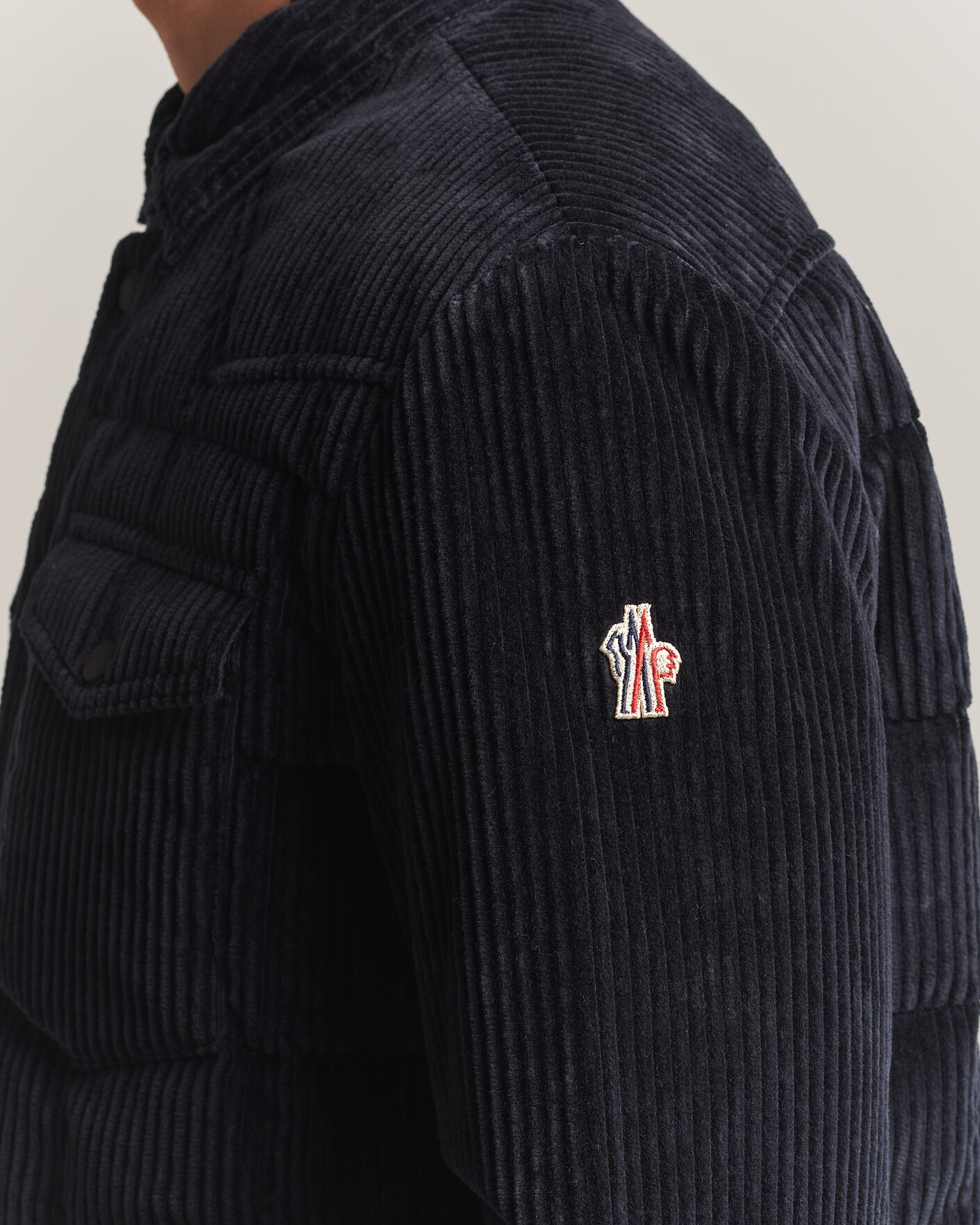Homme | Manteaux Et Vestes | Moncler Grenoble | Gelt Corduroy Shirt Jacket Navy
