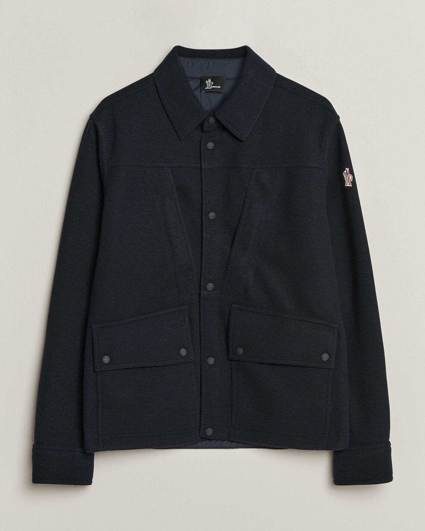 Homme | Manteaux Et Vestes | Moncler Grenoble | Brushed Shirt Jacket Navy