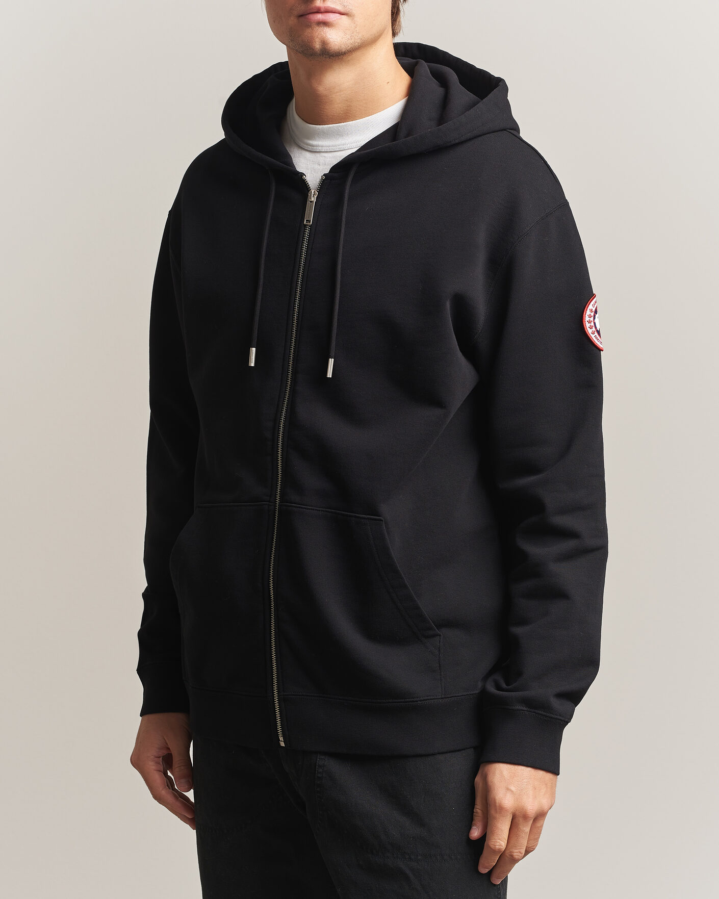 Homme | Pulls Et Tricots | Canada Goose | Loon Full Zip Hoodie Black