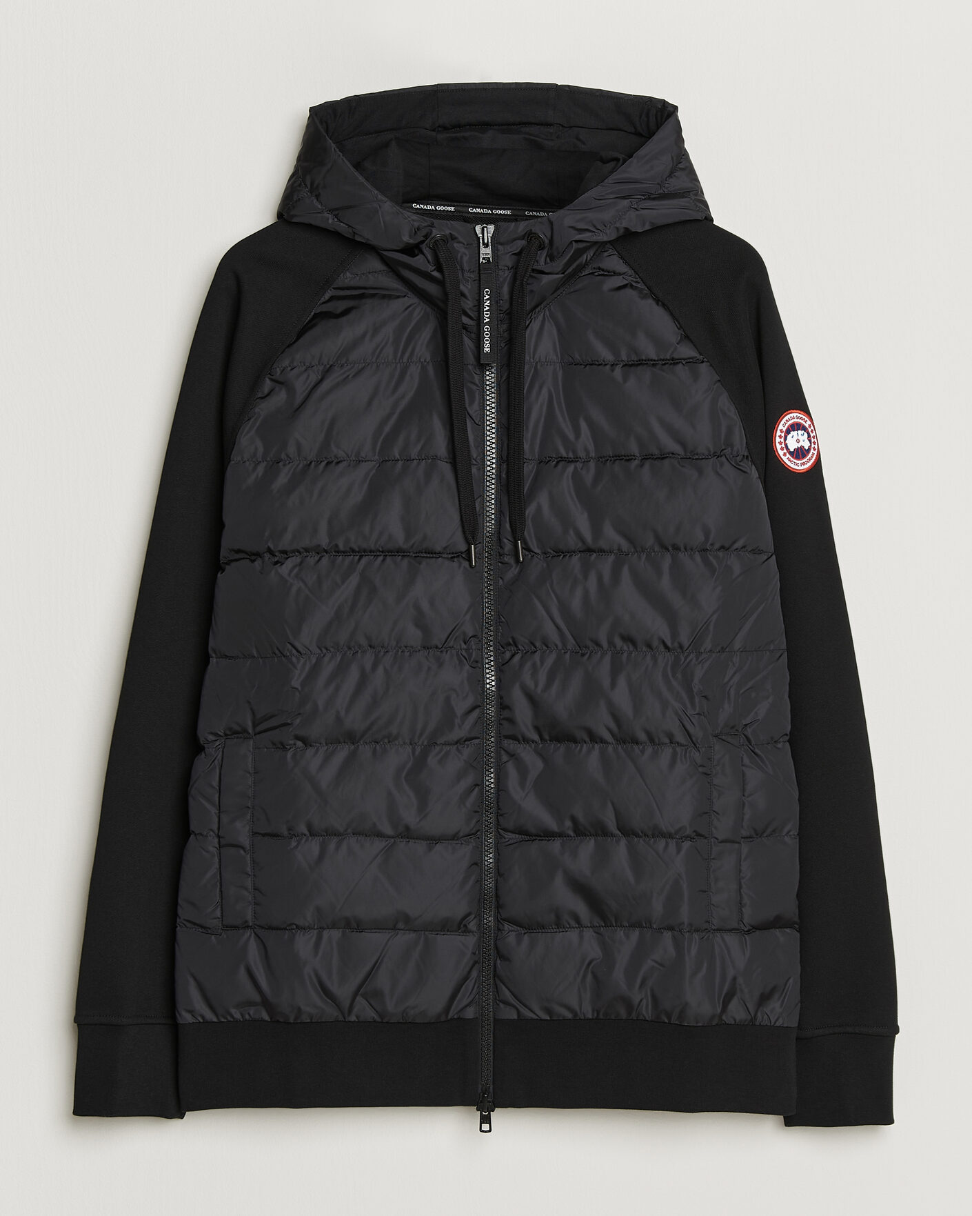 Homme | Manteaux Et Vestes | Canada Goose | Hybridge Huron Full Zip Hoody Black