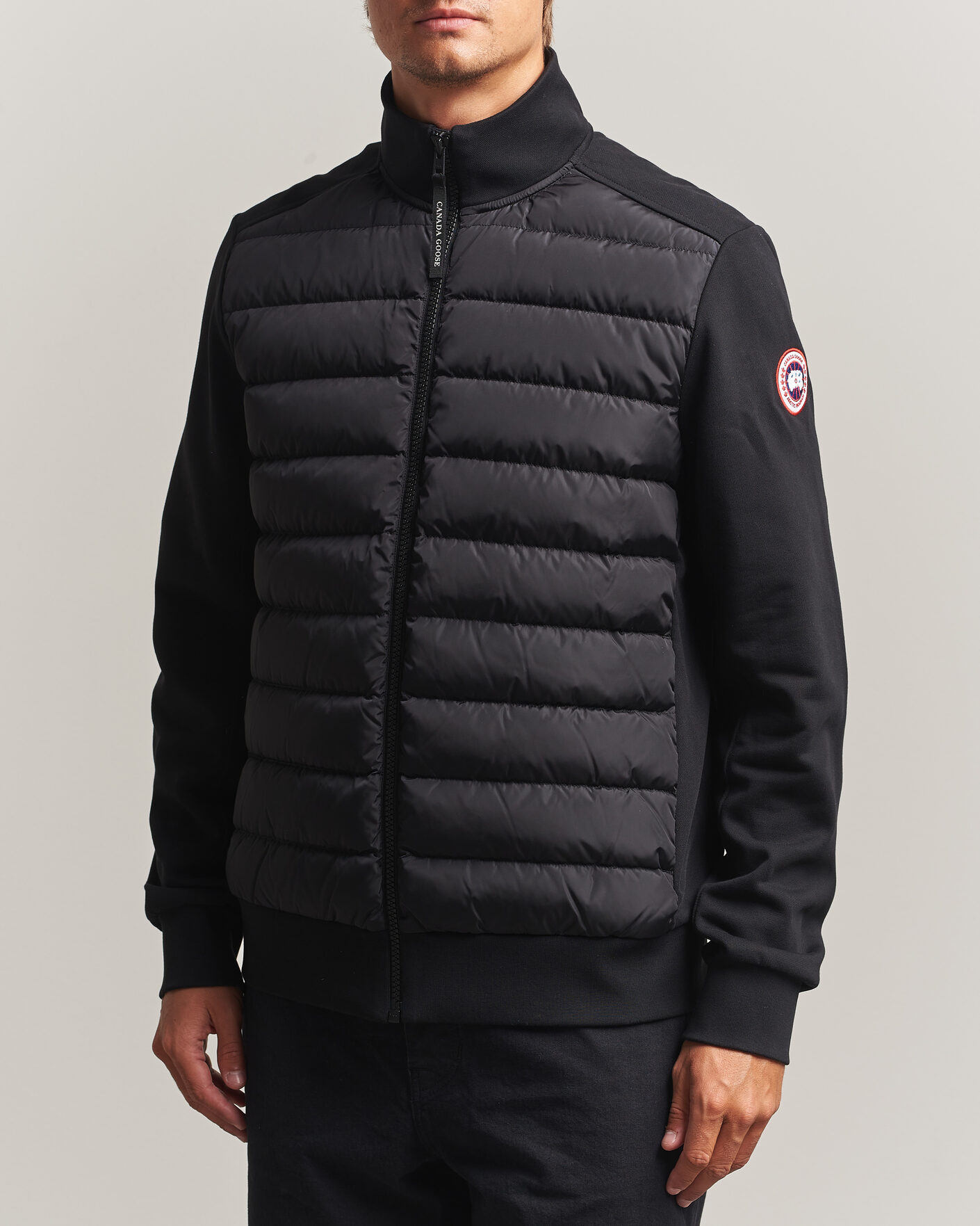 Homme | Manteaux Et Vestes | Canada Goose | Hybridge Huron Full Zip Jacket Black
