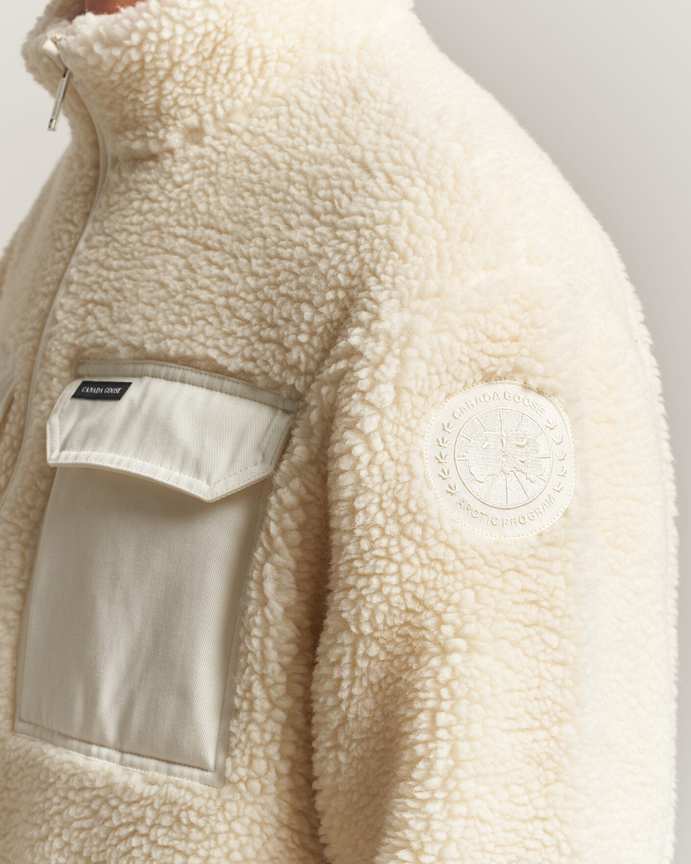 Homme | Manteaux Et Vestes | Canada Goose | Harrier Fleece Jacket Bone