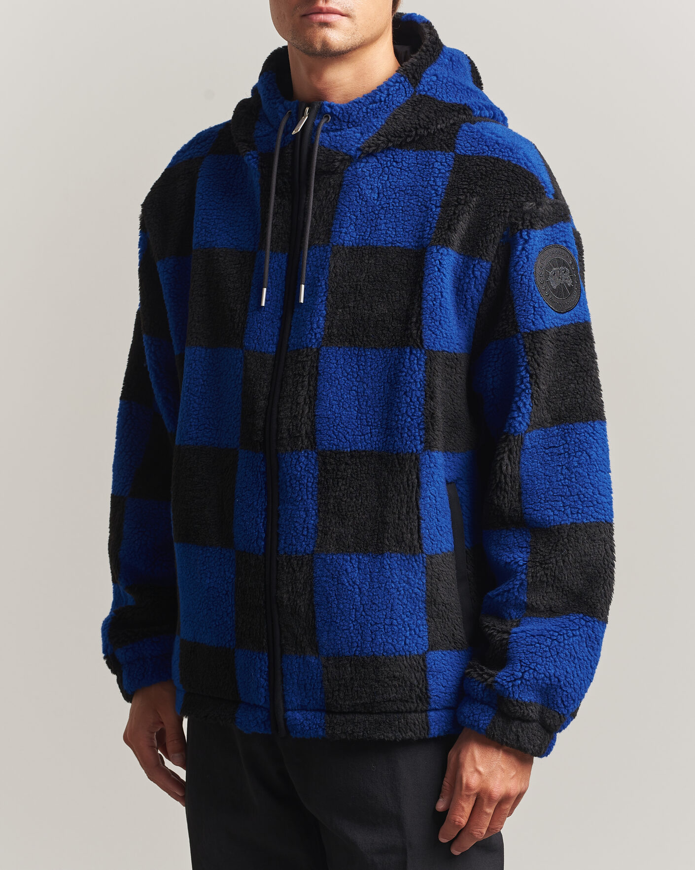 Homme | Manteaux Et Vestes | Canada Goose | Harrier Fleece Hoodie Azurite Blue