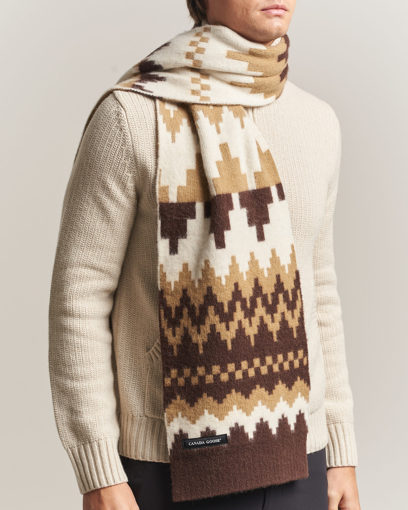 Homme | Écharpes | Canada Goose | Fair Isle Scarf Glacier Woods