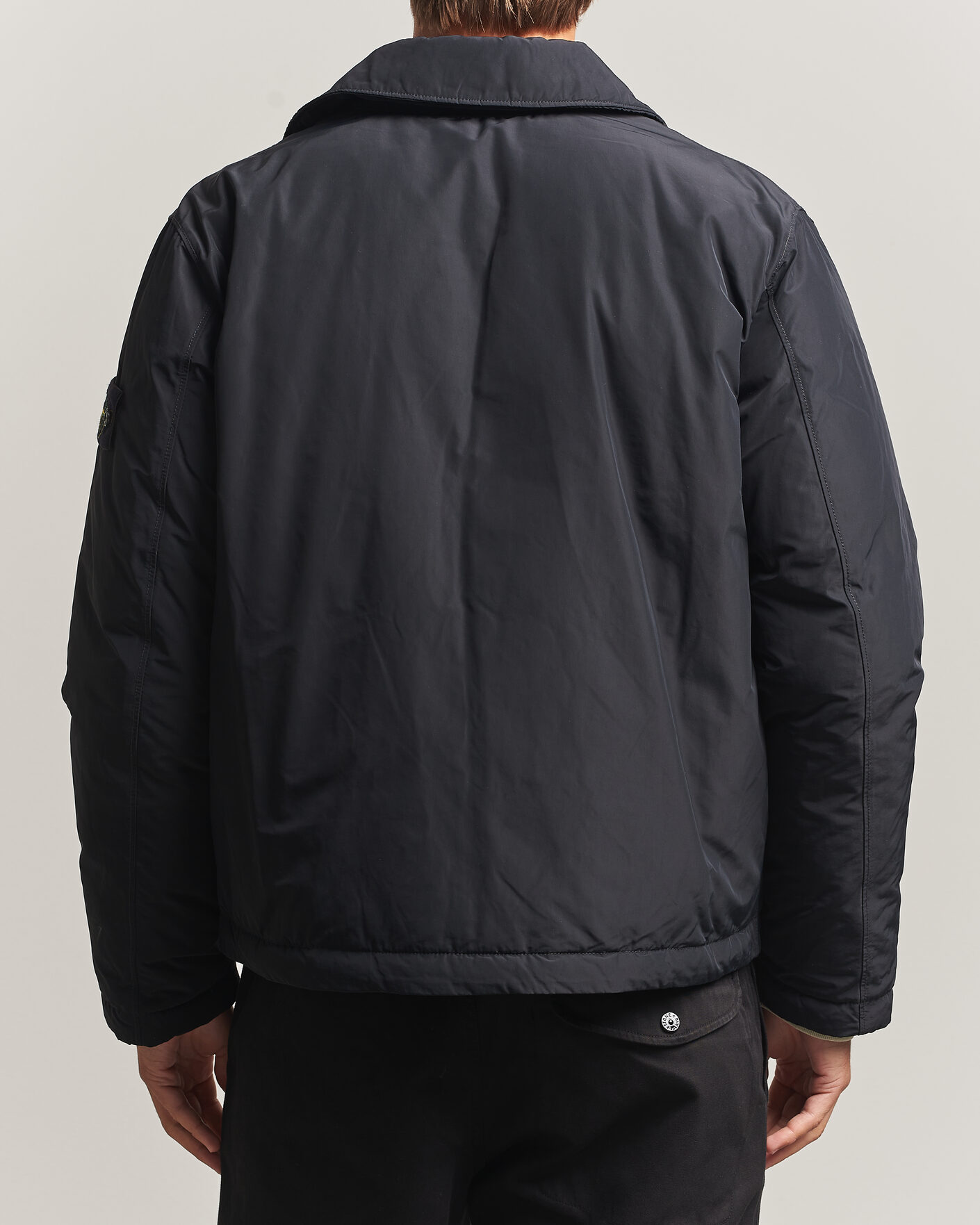 Homme | Manteaux Et Vestes | Stone Island | Micro Twill Padded Jacket Black
