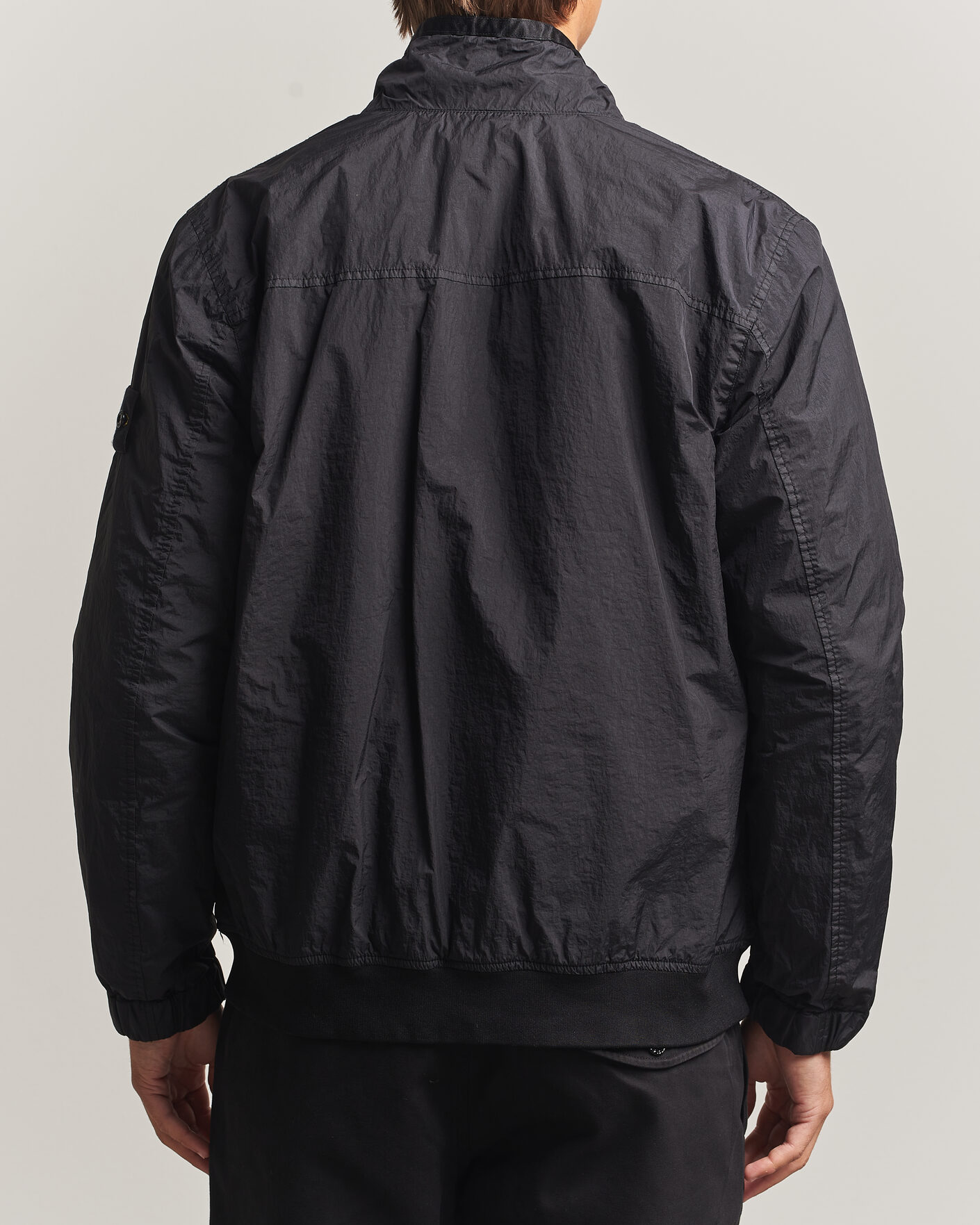 Homme | Manteaux Et Vestes | Stone Island | Crinkle Reps Jacket Black