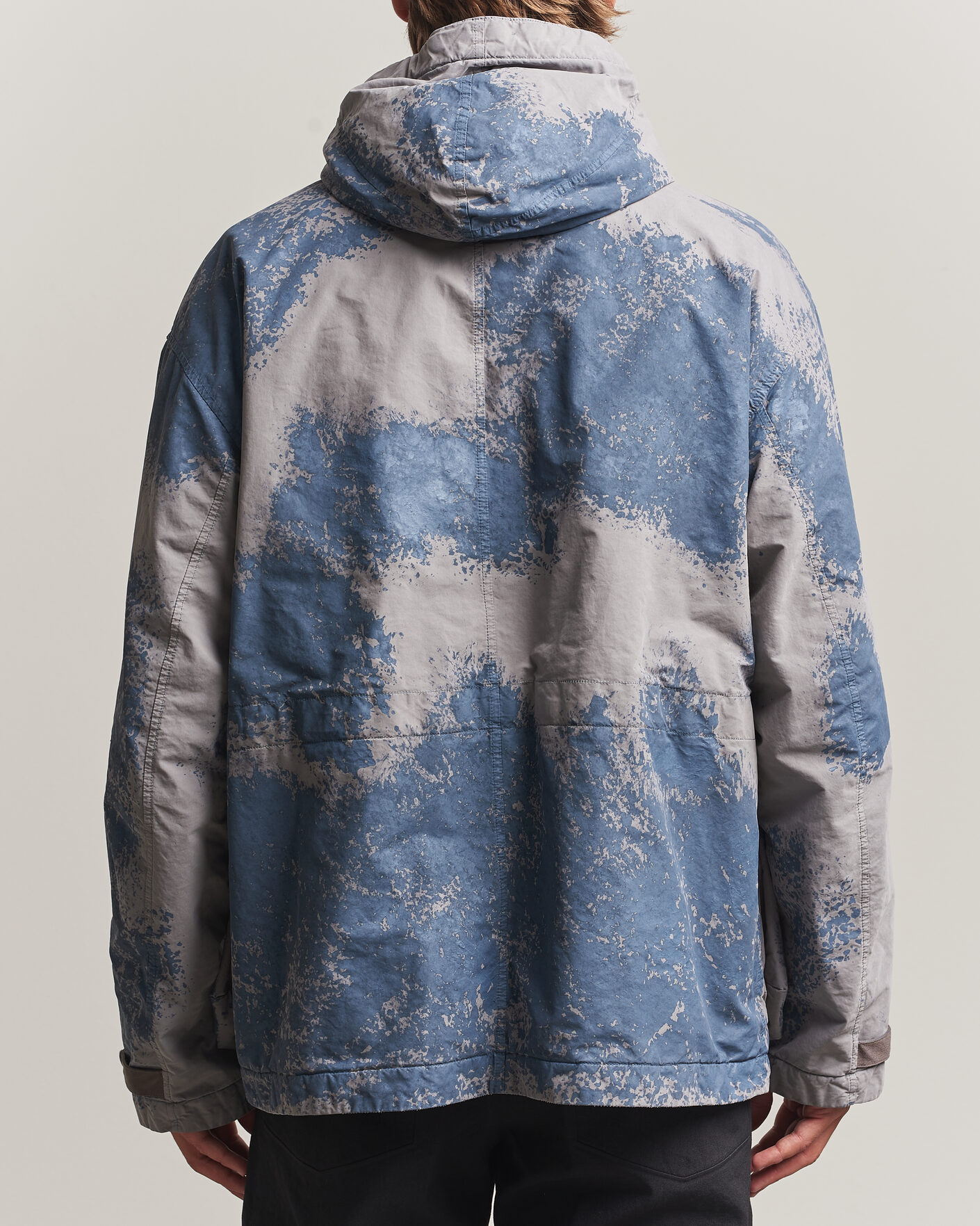 Homme | Manteaux Et Vestes | Stone Island | Hand Painted David Light TC Short Parka Grey