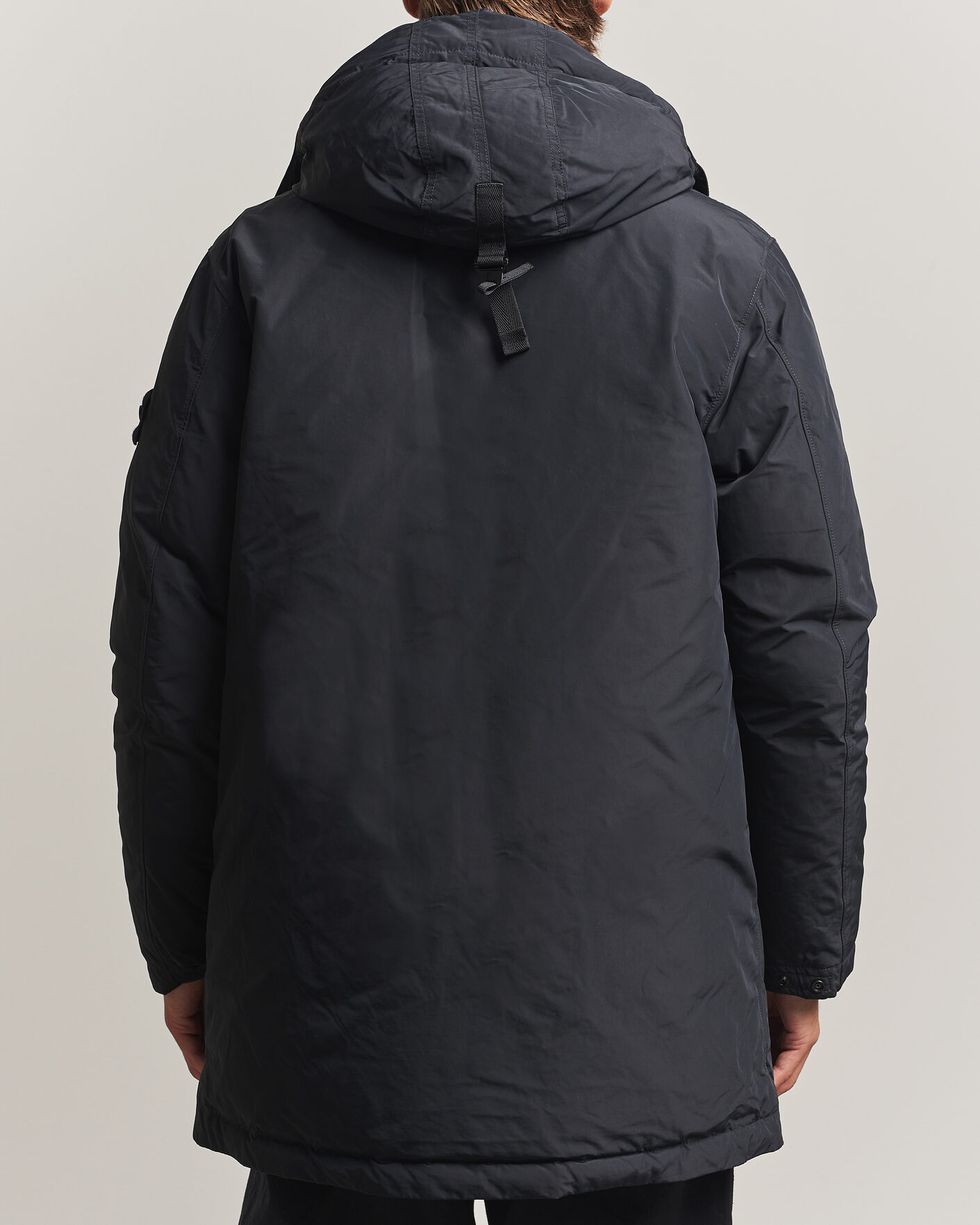 Homme | Manteaux Et Vestes | Stone Island | Micro Twill Padded Parka Black