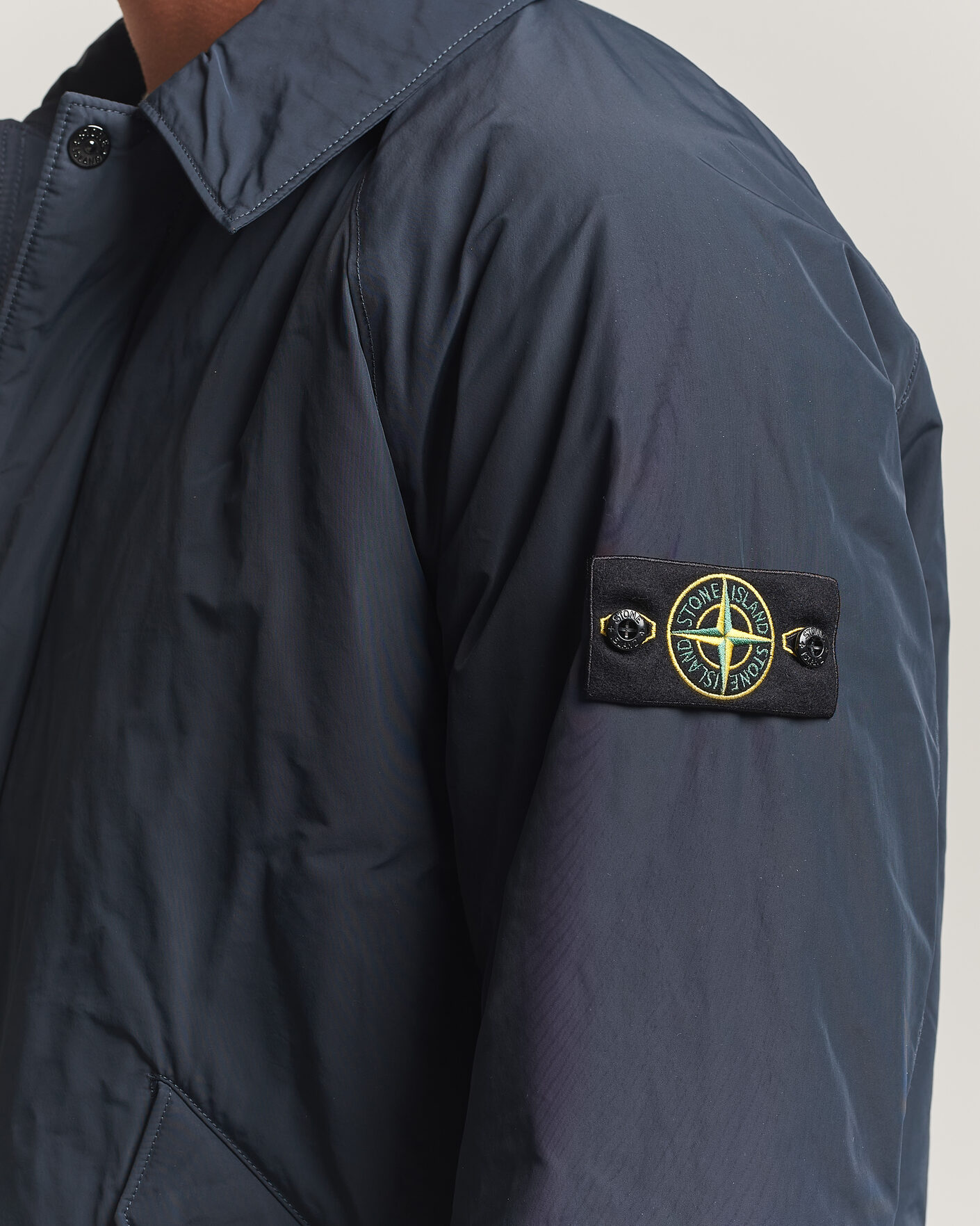 Homme | Manteaux Et Vestes | Stone Island | Micro Reps Padded Coat Navy Blue