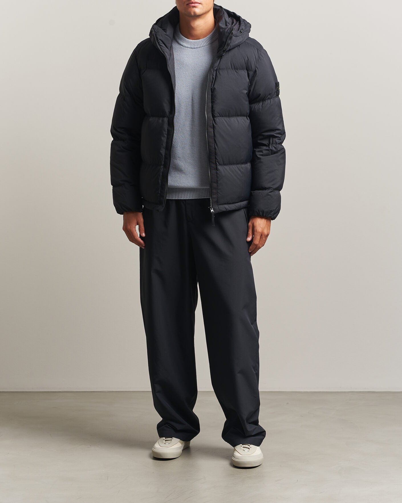 Homme | Manteaux Et Vestes | Stone Island | Matt Ripstop Cordura Down Jacket Black