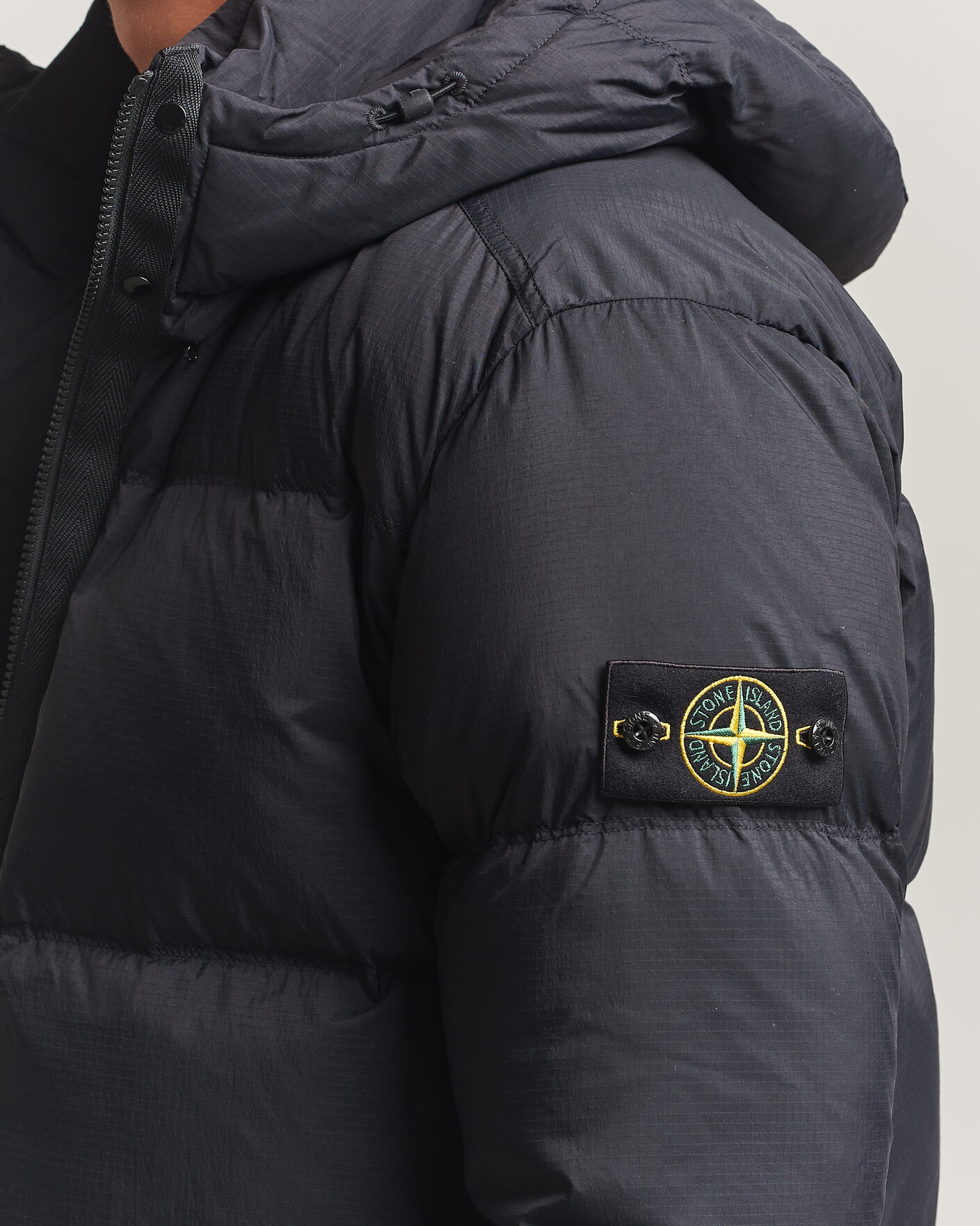 Homme | Manteaux Et Vestes | Stone Island | Matt Ripstop Cordura Down Jacket Black
