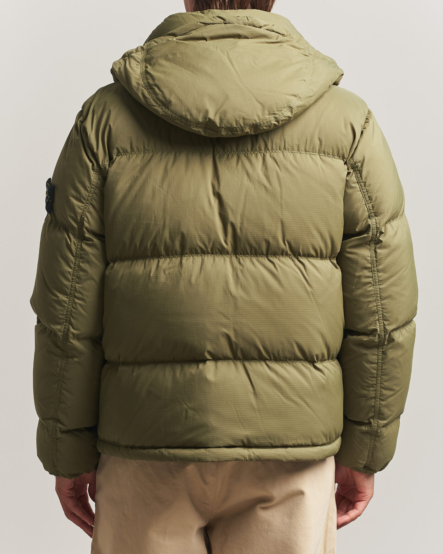 Homme | Manteaux Et Vestes | Stone Island | Matt Ripstop Cordura Down Jacket Green