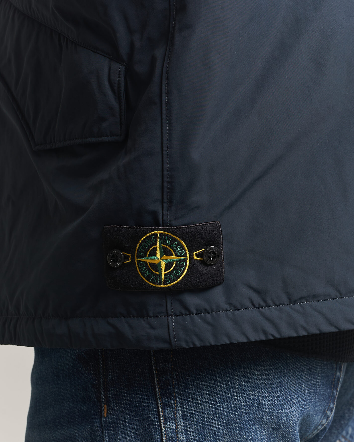 Homme | Gilets | Stone Island | Micro Twill Padded Vest Navy Blue