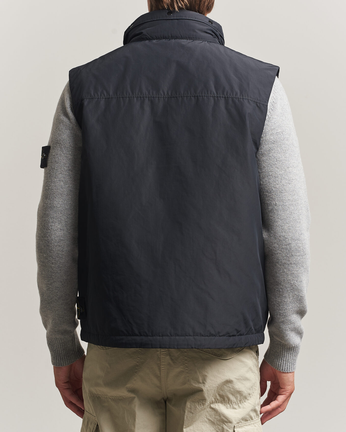 Homme | Gilets | Stone Island | Micro Twill Padded Vest Black