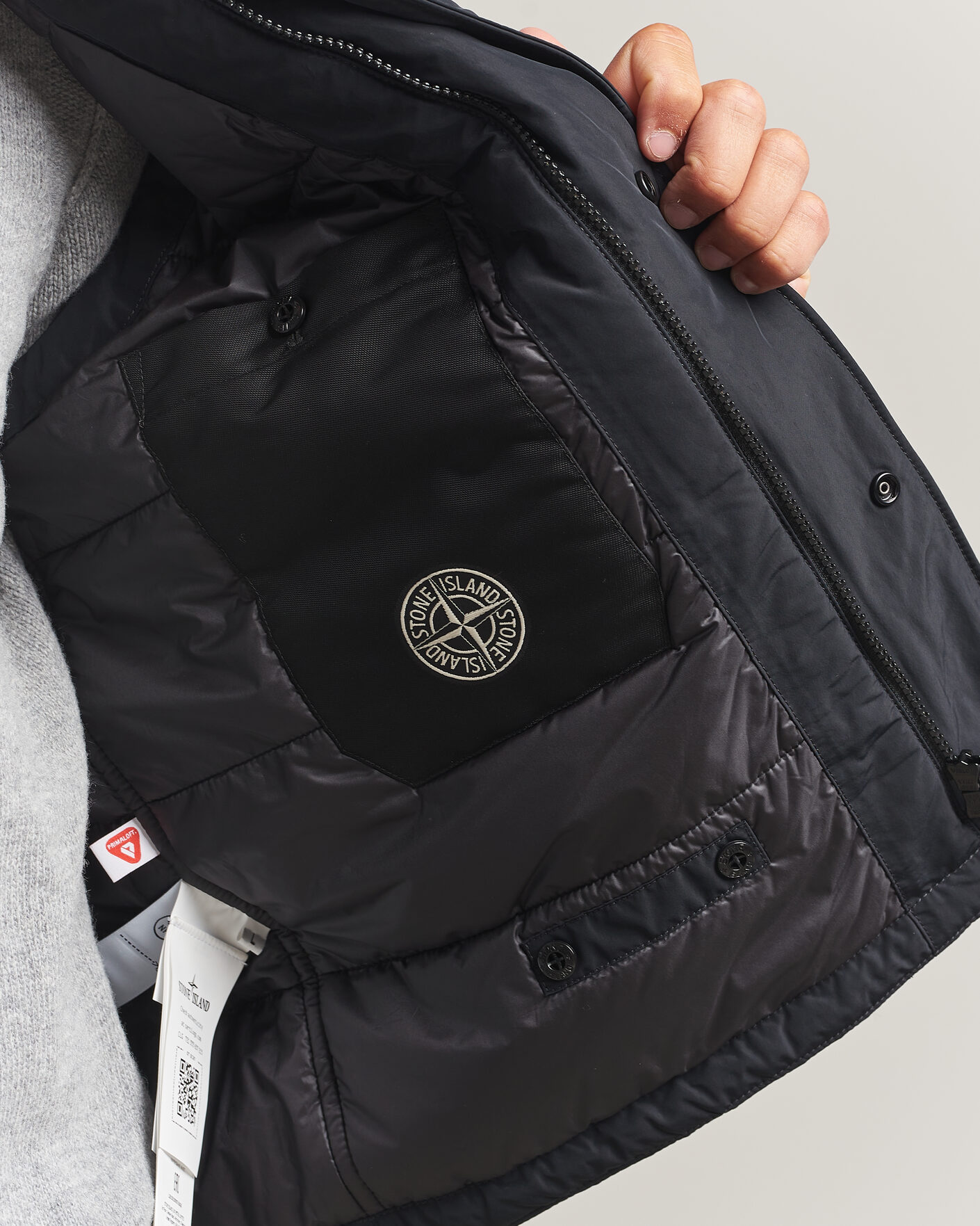 Homme | Gilets | Stone Island | Micro Twill Padded Vest Black