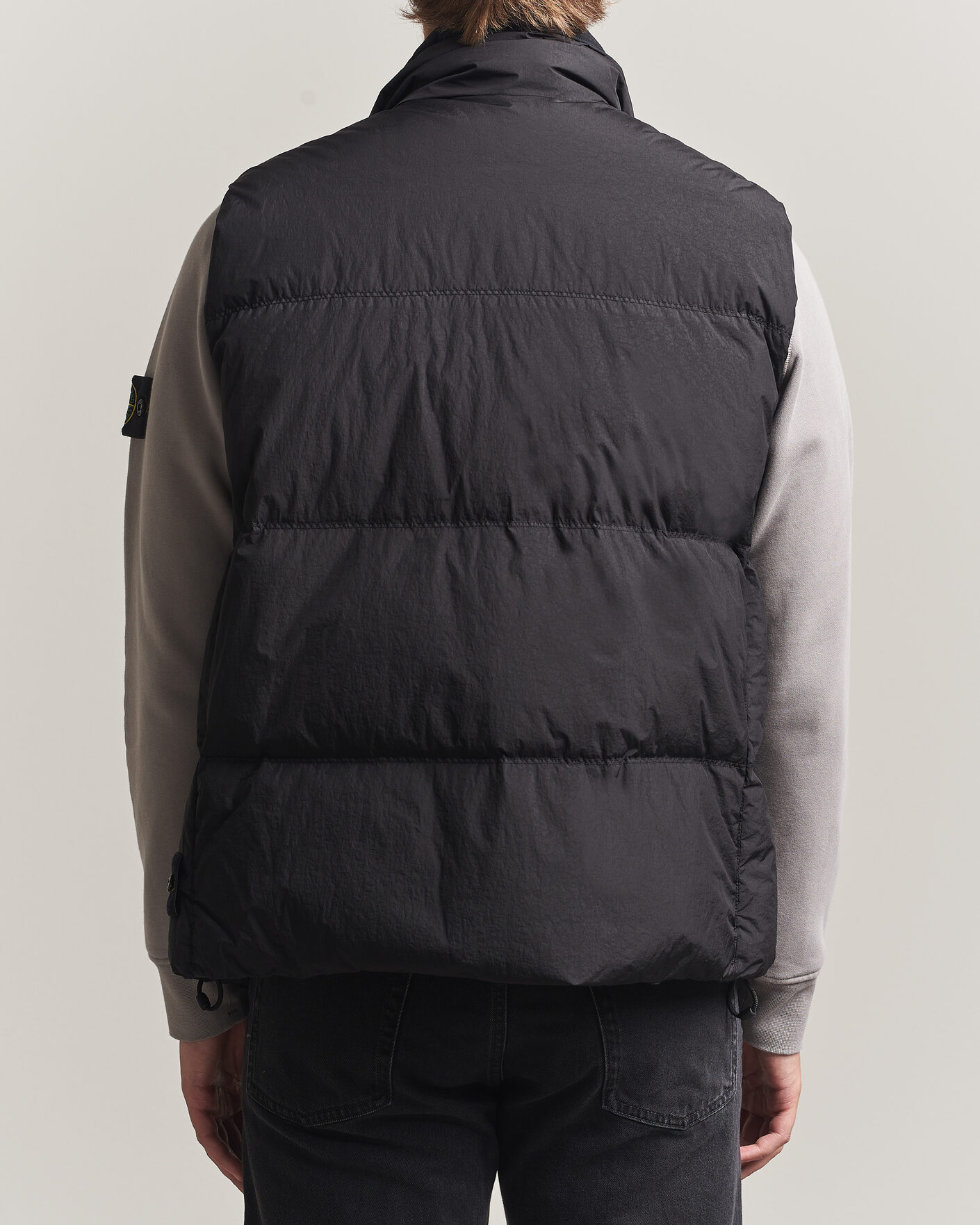 Homme | Gilets | Stone Island | Crinkle Reps Down Vest Black