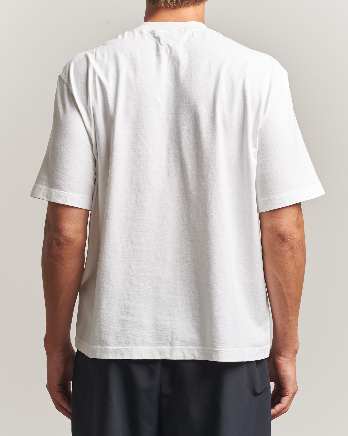 Homme | T-shirts | Stone Island | Combed Organic Cotton T-Shirt White