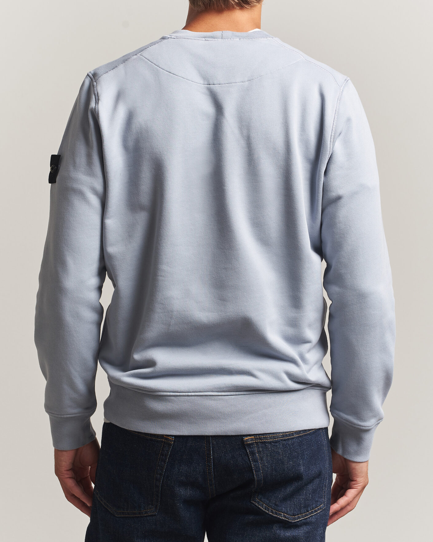 Homme | Pulls Et Tricots | Stone Island | Garment Dyed Fleece Sweatshirt Ash Grey