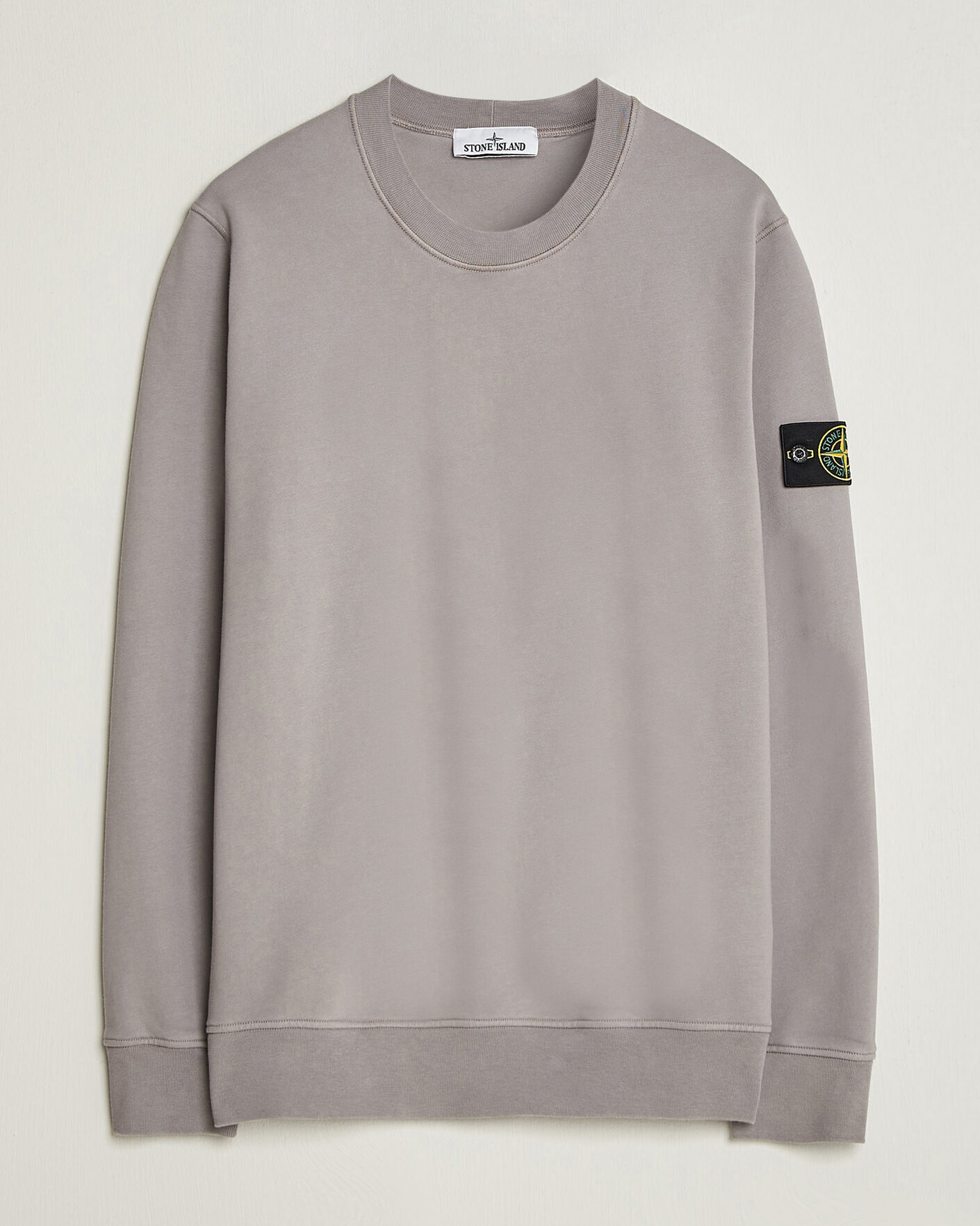 Homme | Pulls Et Tricots | Stone Island | Garment Dyed Fleece Sweatshirt Grey