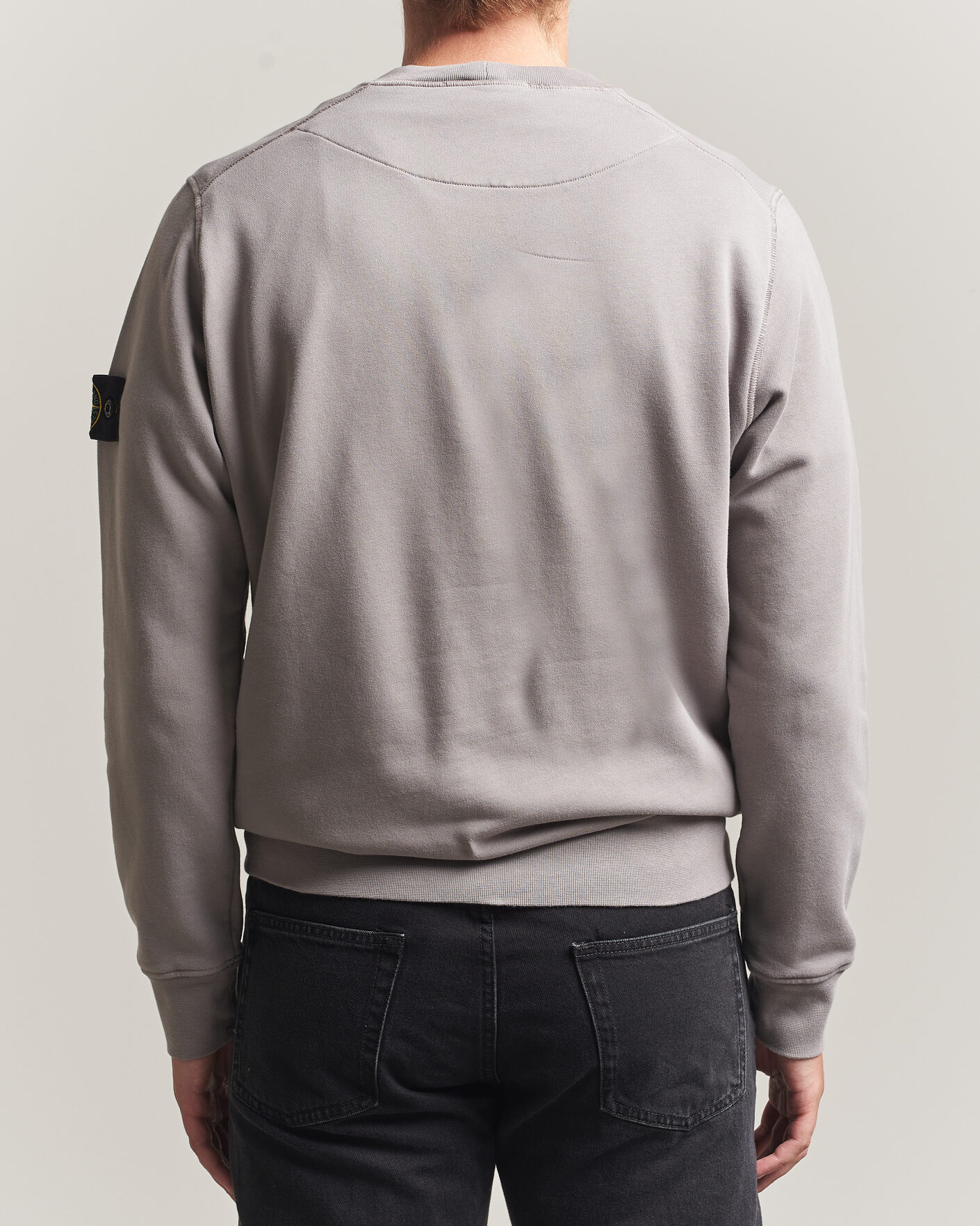 Homme | Pulls Et Tricots | Stone Island | Garment Dyed Fleece Sweatshirt Grey