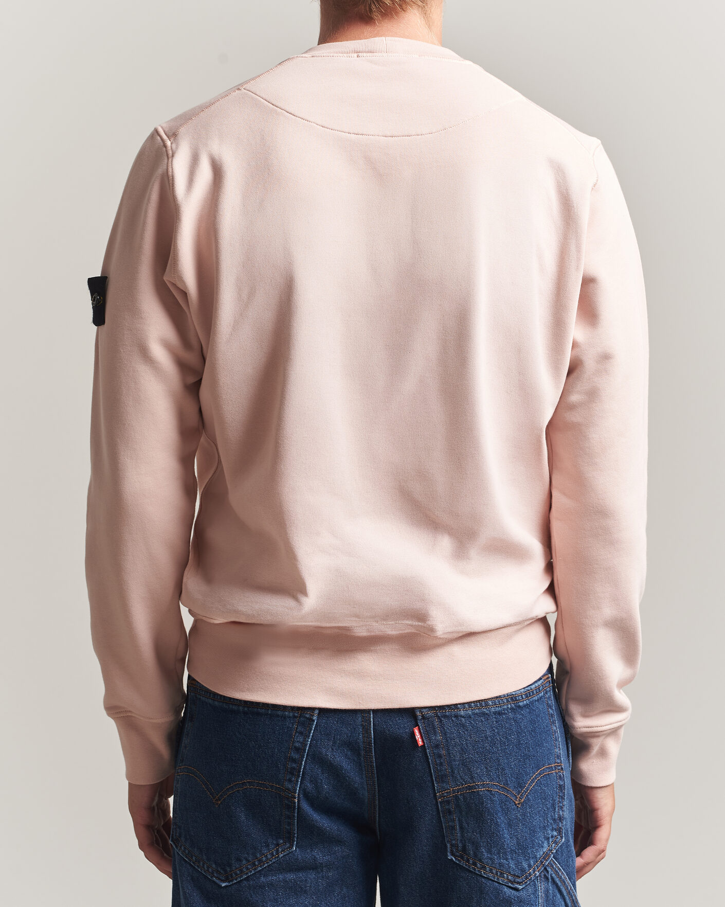 Homme | Pulls Et Tricots | Stone Island | Garment Dyed Fleece Sweatshirt Antique Rose