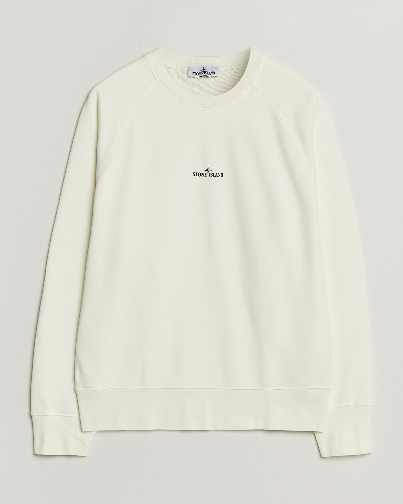 Homme | Pulls Et Tricots | Stone Island | Garment Dyed Fleece Desert Print Sweatshirt Ivory