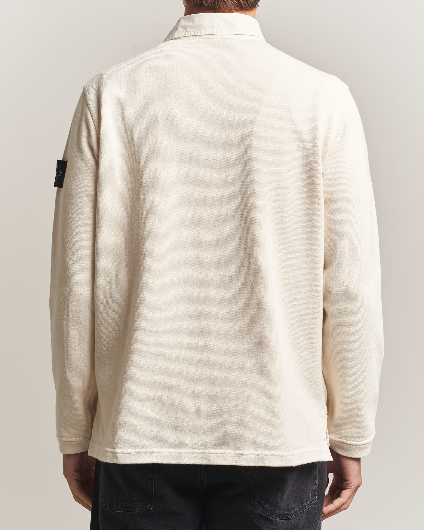 Homme | Pulls Et Tricots | Stone Island | Heavy Cotton Jersey Polo Ivory