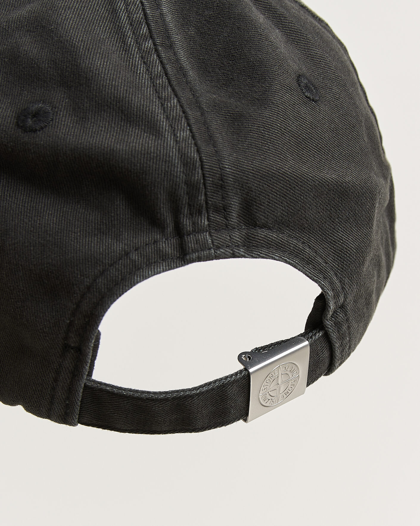 Homme | Bobs Et Casquettes | Stone Island | Brushed Cotton Gabardine Cap Black
