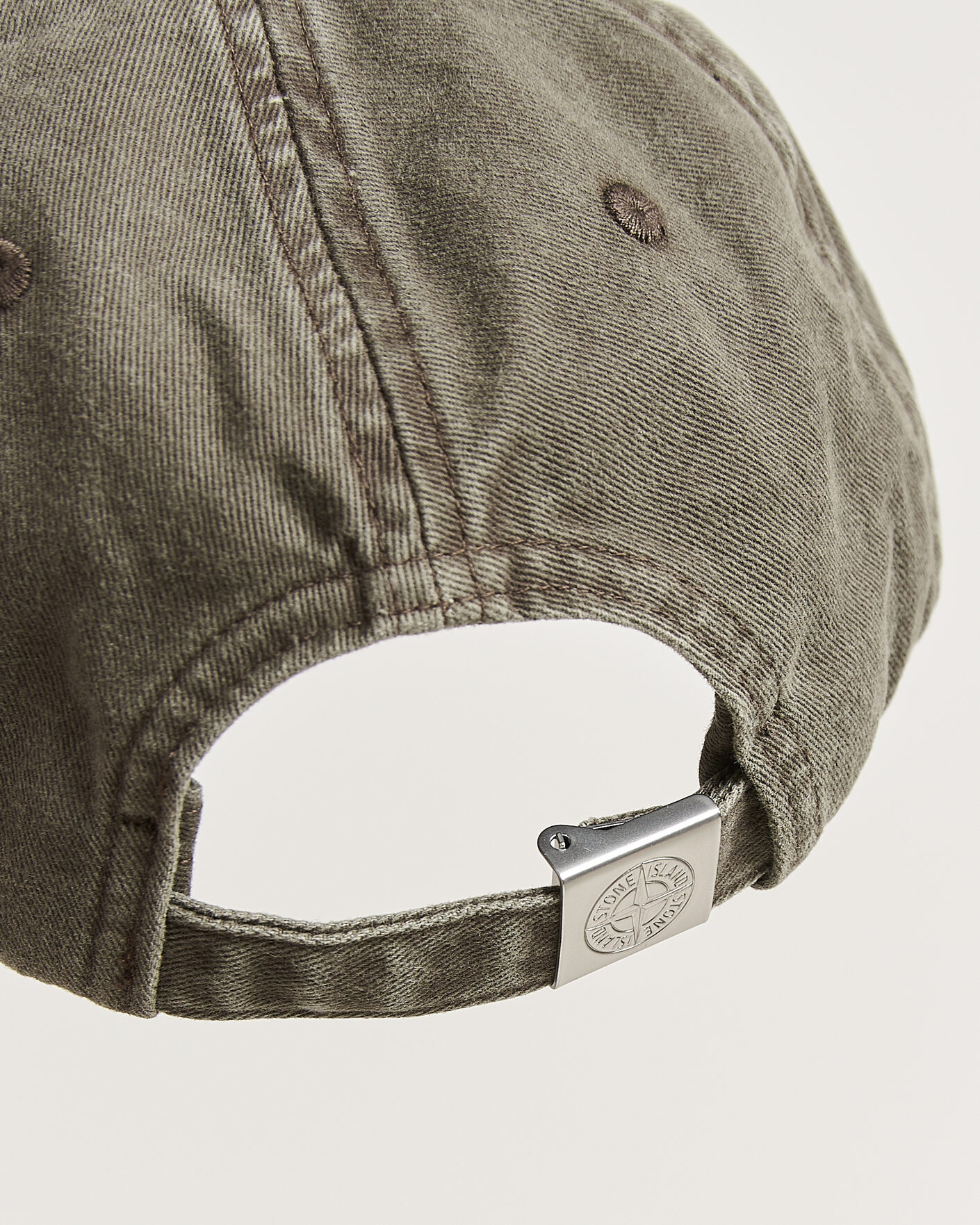 Homme | Bobs Et Casquettes | Stone Island | Brushed Cotton Gabardine Cap Military Green